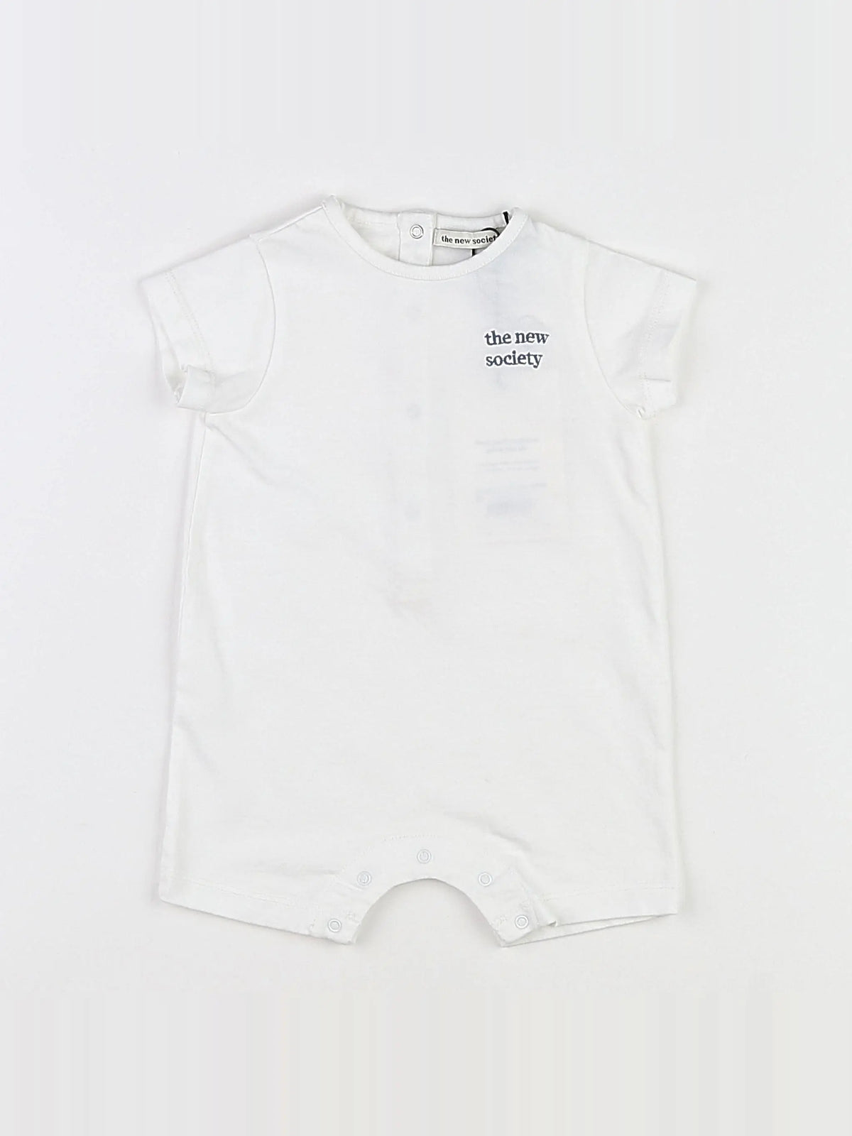 The new society - combinaison blanc (état neuf) - 3 mois