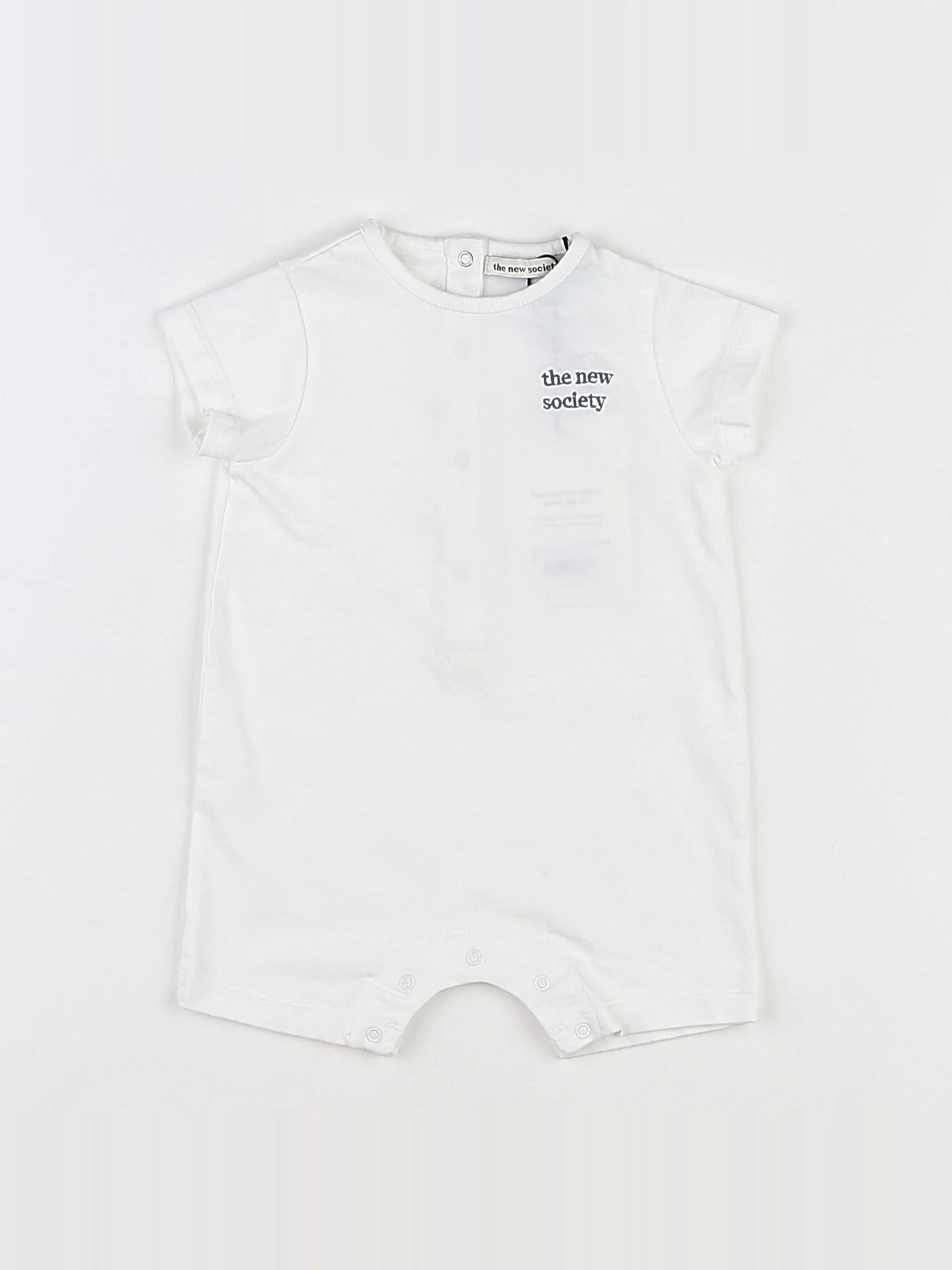 The new society - combinaison blanc (état neuf) - 3 mois
