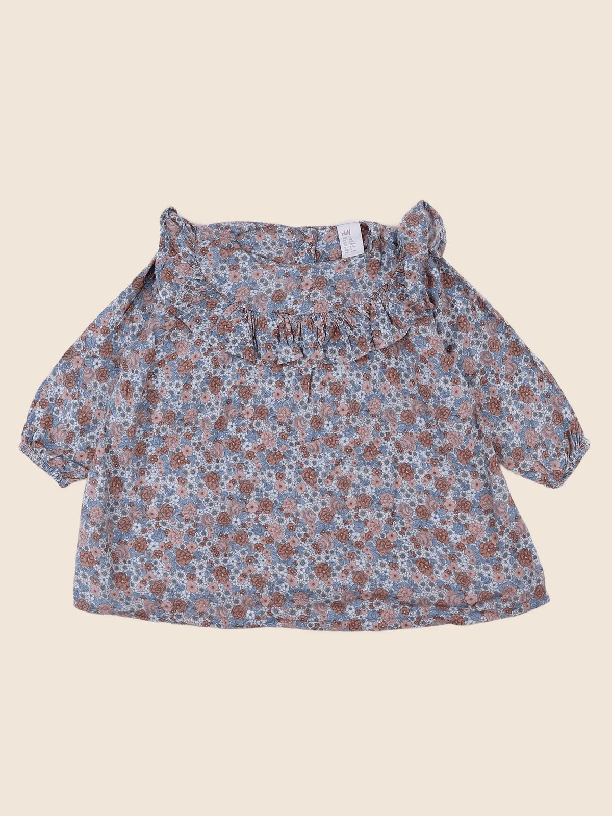 H&M - robe multicolore - 9 mois