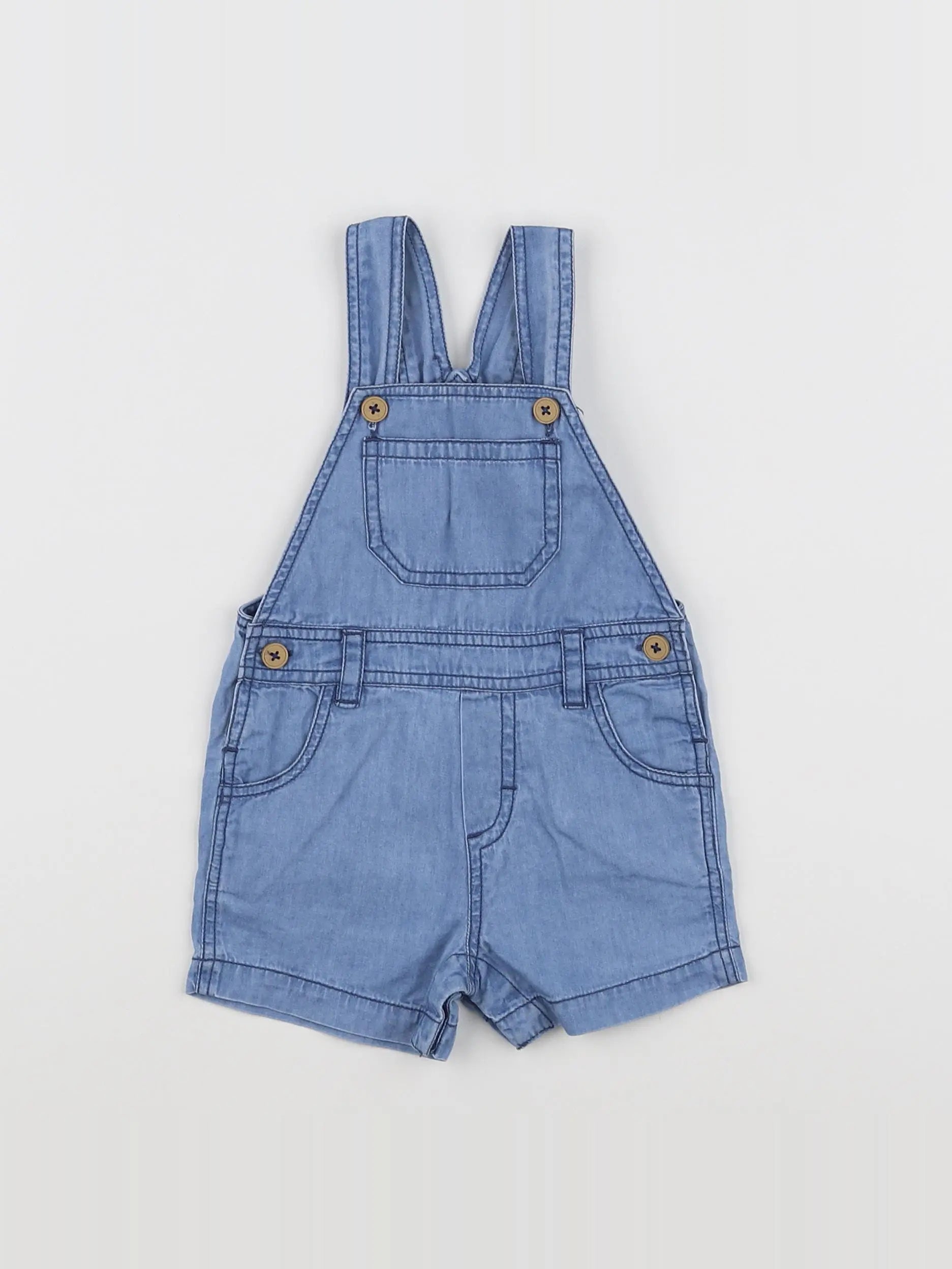 Boutchou - salopette bleu - 9 mois