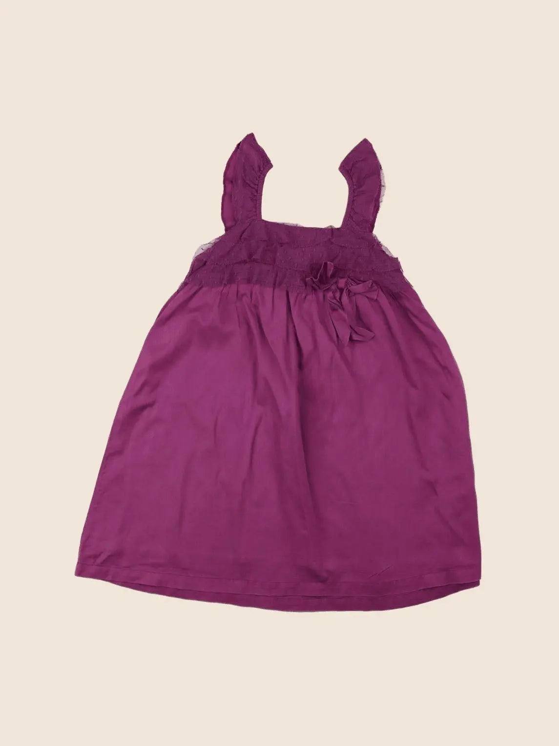 Vertbaudet - robe violet - 6 ans
