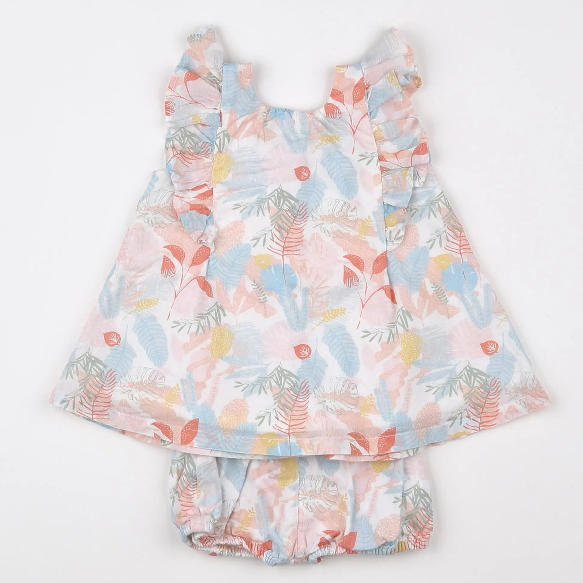 Vertbaudet - robe multicolore - 3 mois