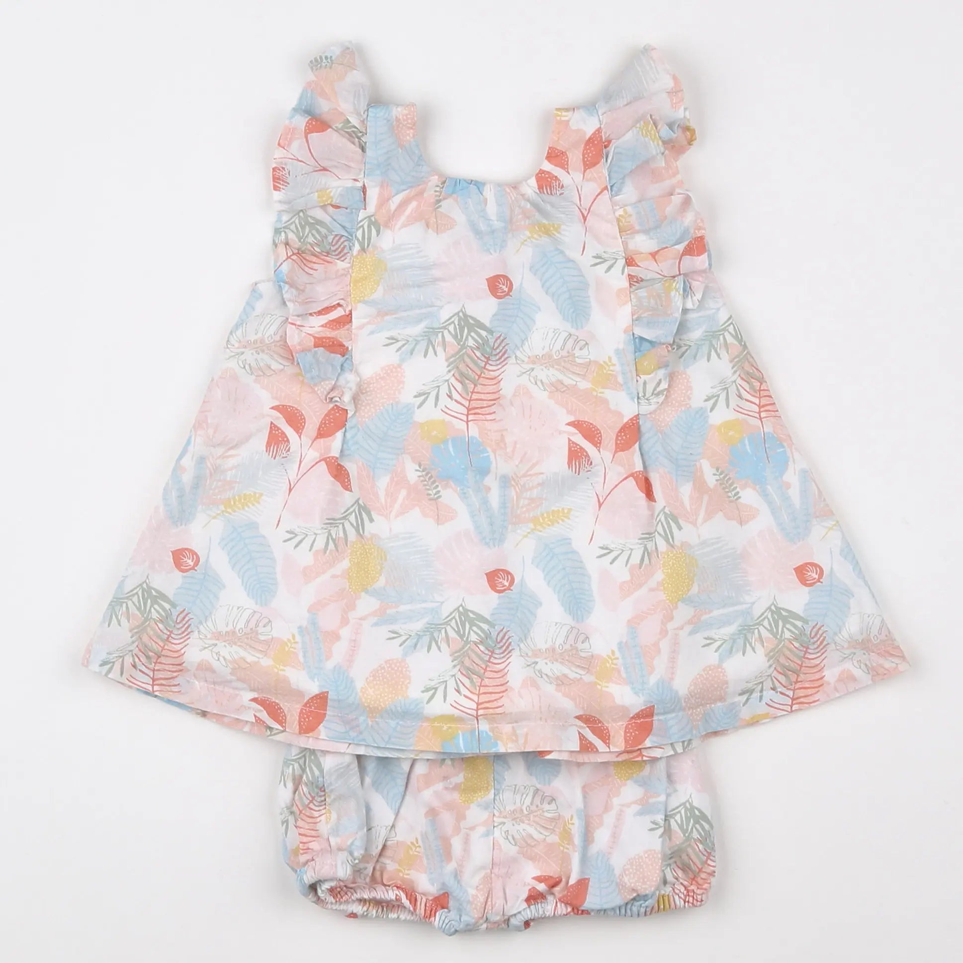 Vertbaudet - robe multicolore - 3 mois