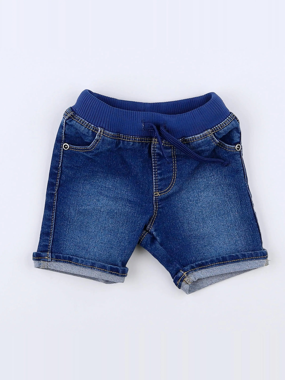 Tape à l'oeil - short bleu - 3 mois