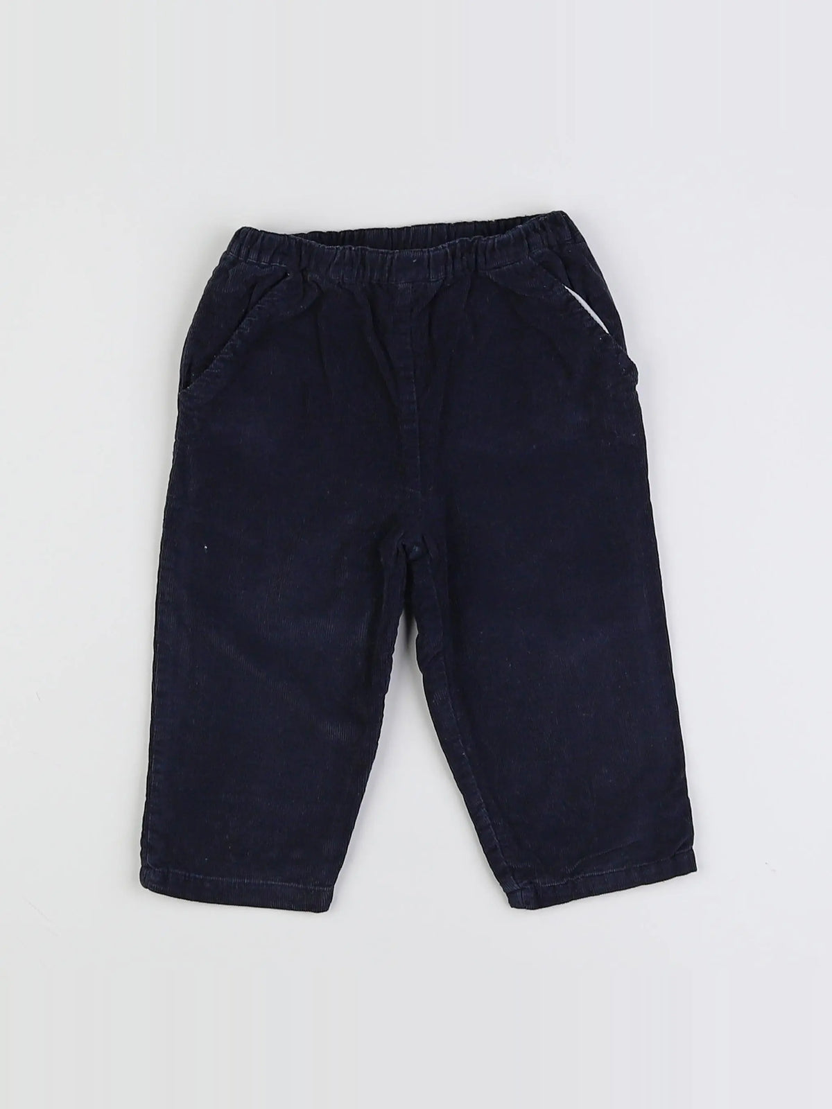Boutchou - pantalon bleu - 9 mois