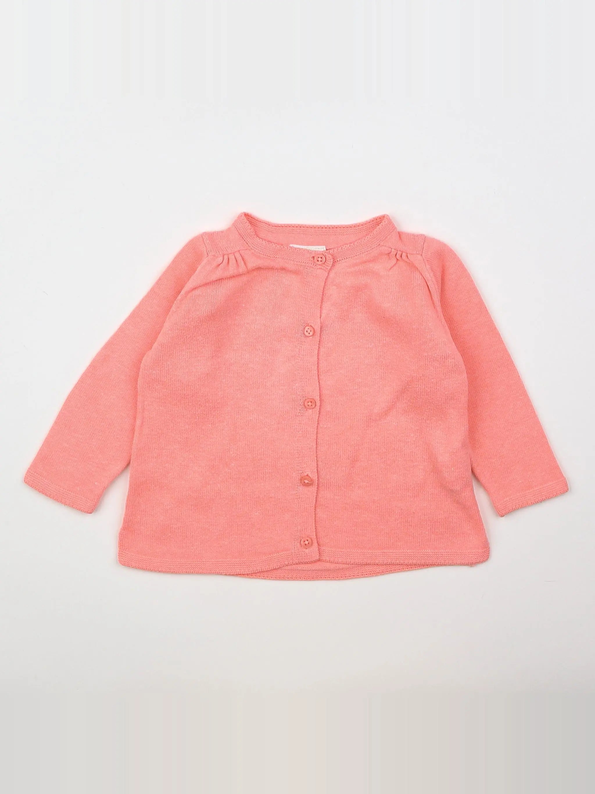 Tape à l'oeil - gilet orange - 9 mois
