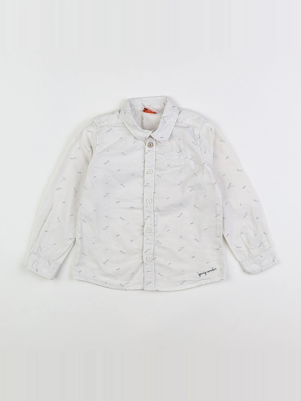 Tape à l'oeil - chemise blanc - 3 ans