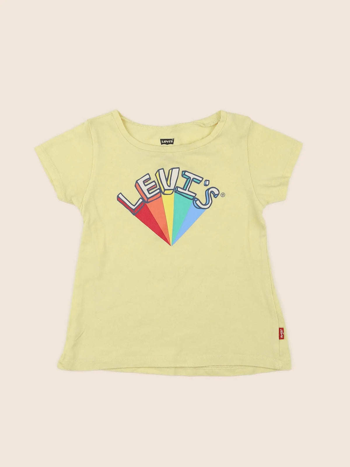 Levi's - tee-shirt jaune - 18 mois