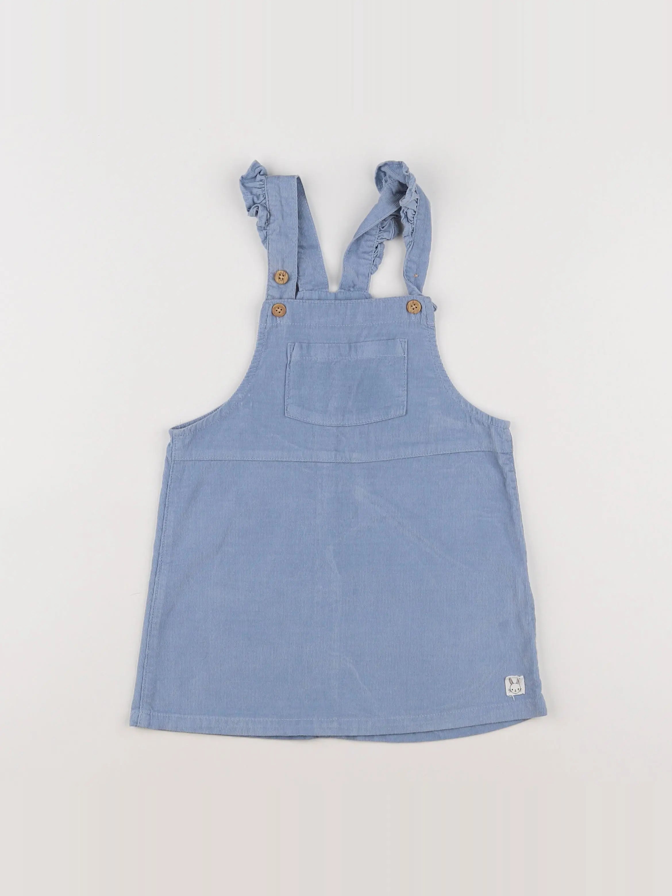 H&M - robe bleu - 18 mois