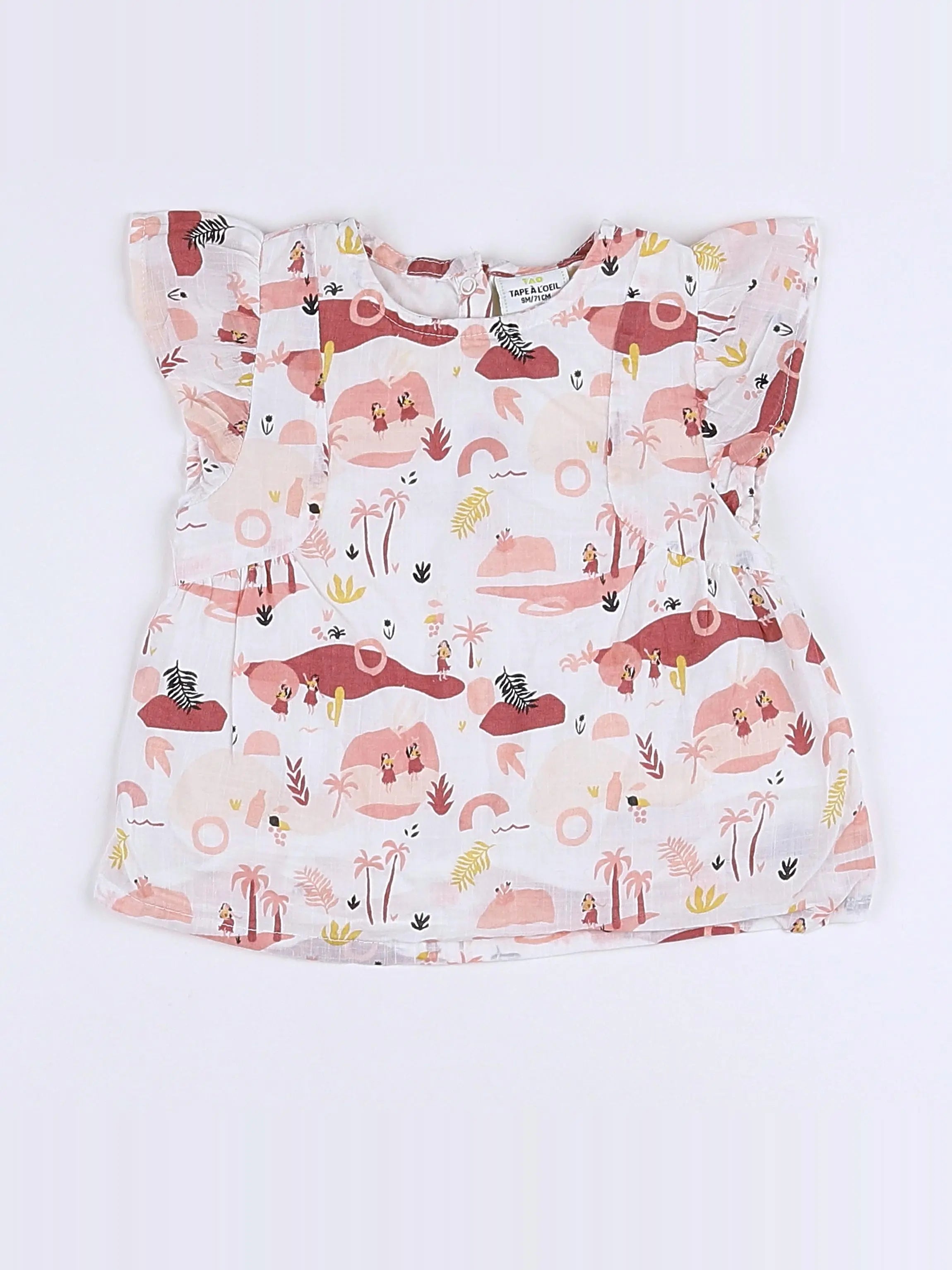 Tape à l'oeil - blouse multicolore - 9 mois