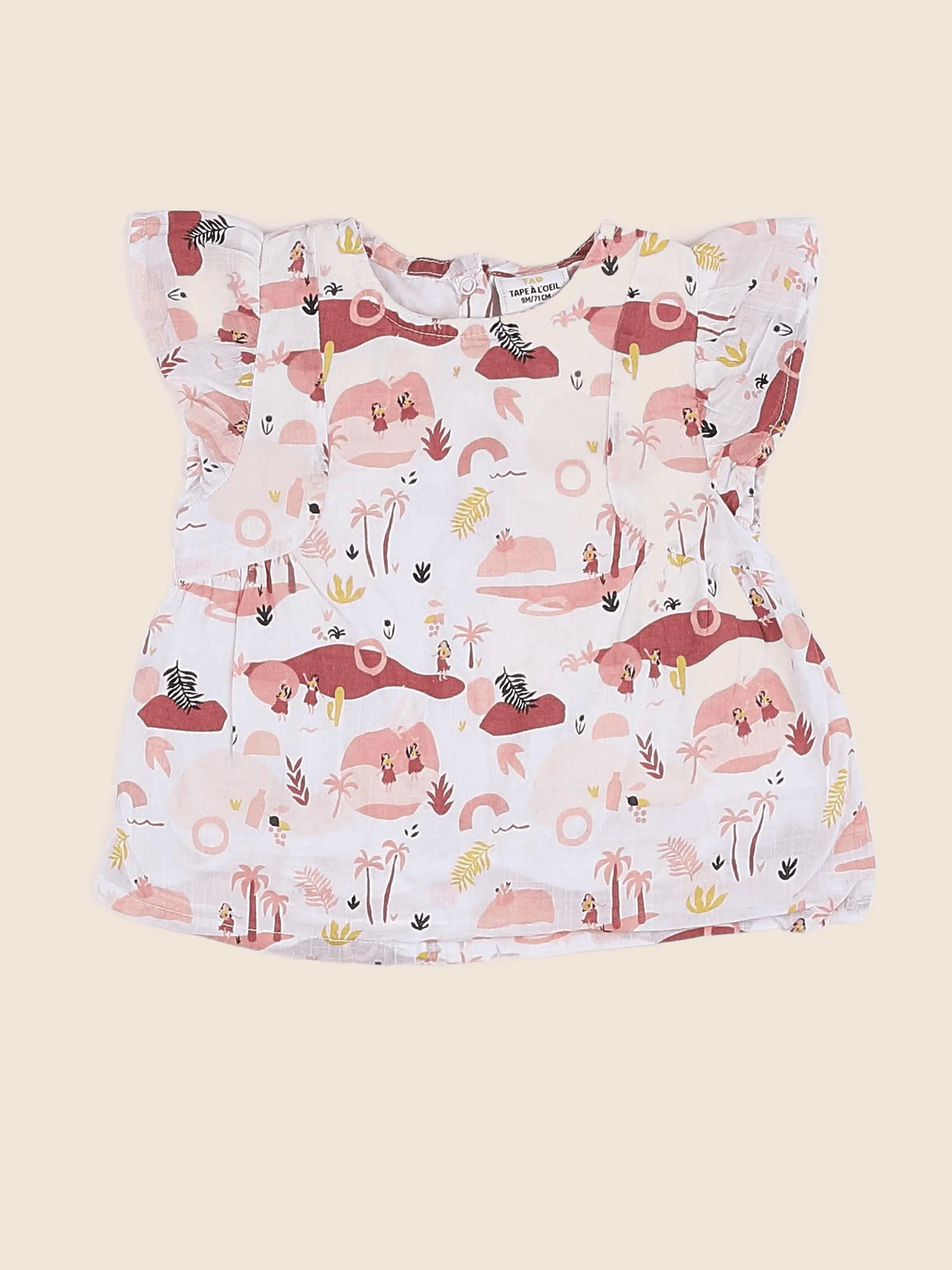 Tape à l'oeil - blouse multicolore - 9 mois