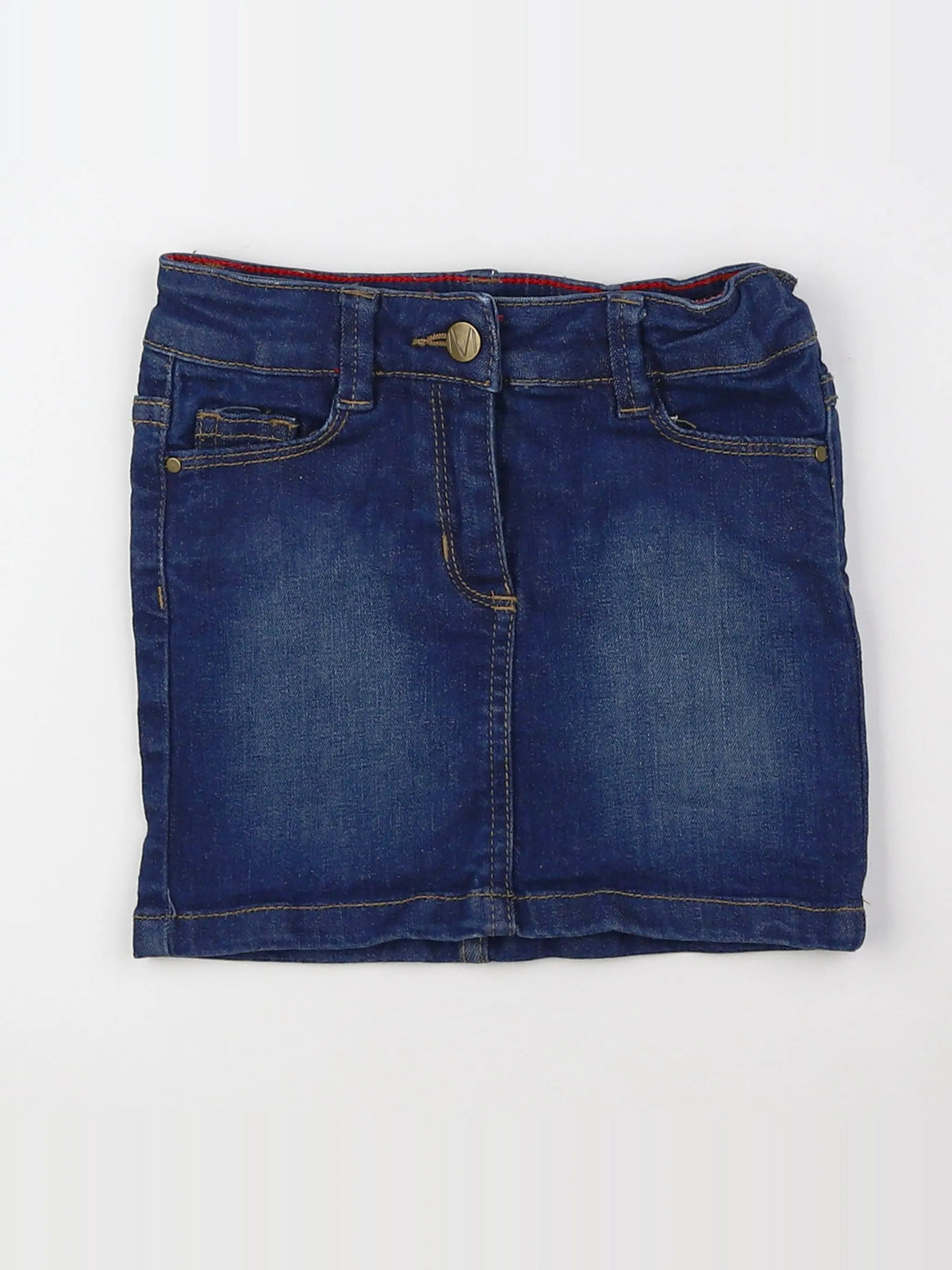 Monoprix - jupe bleu - 3 ans