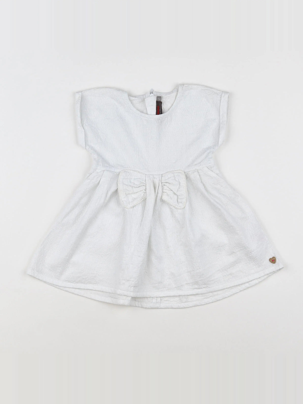 Catimini - robe blanc - 2 ans