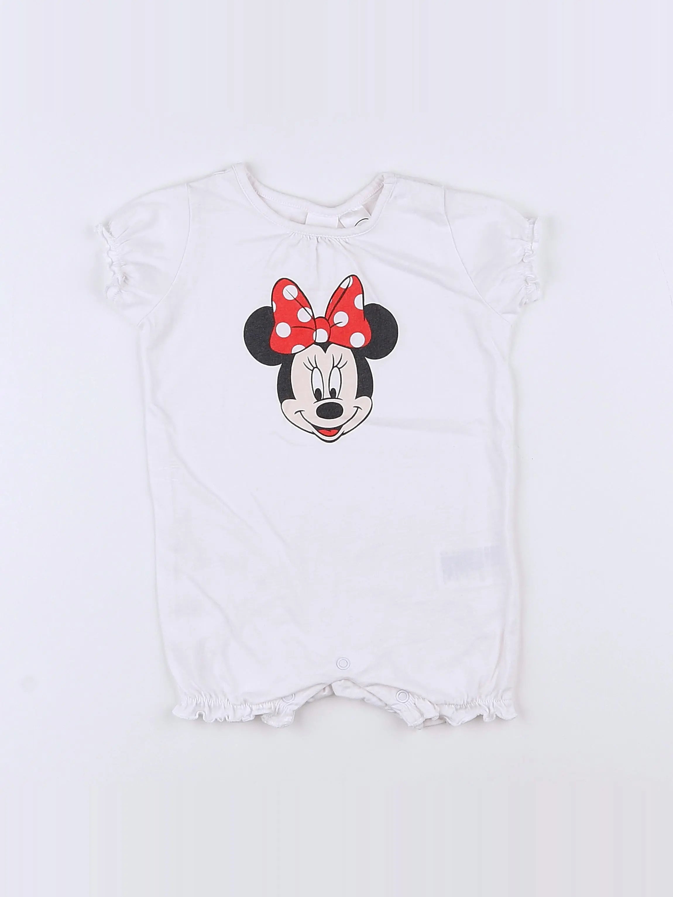 H&M - combinaison blanc - 1/3 mois