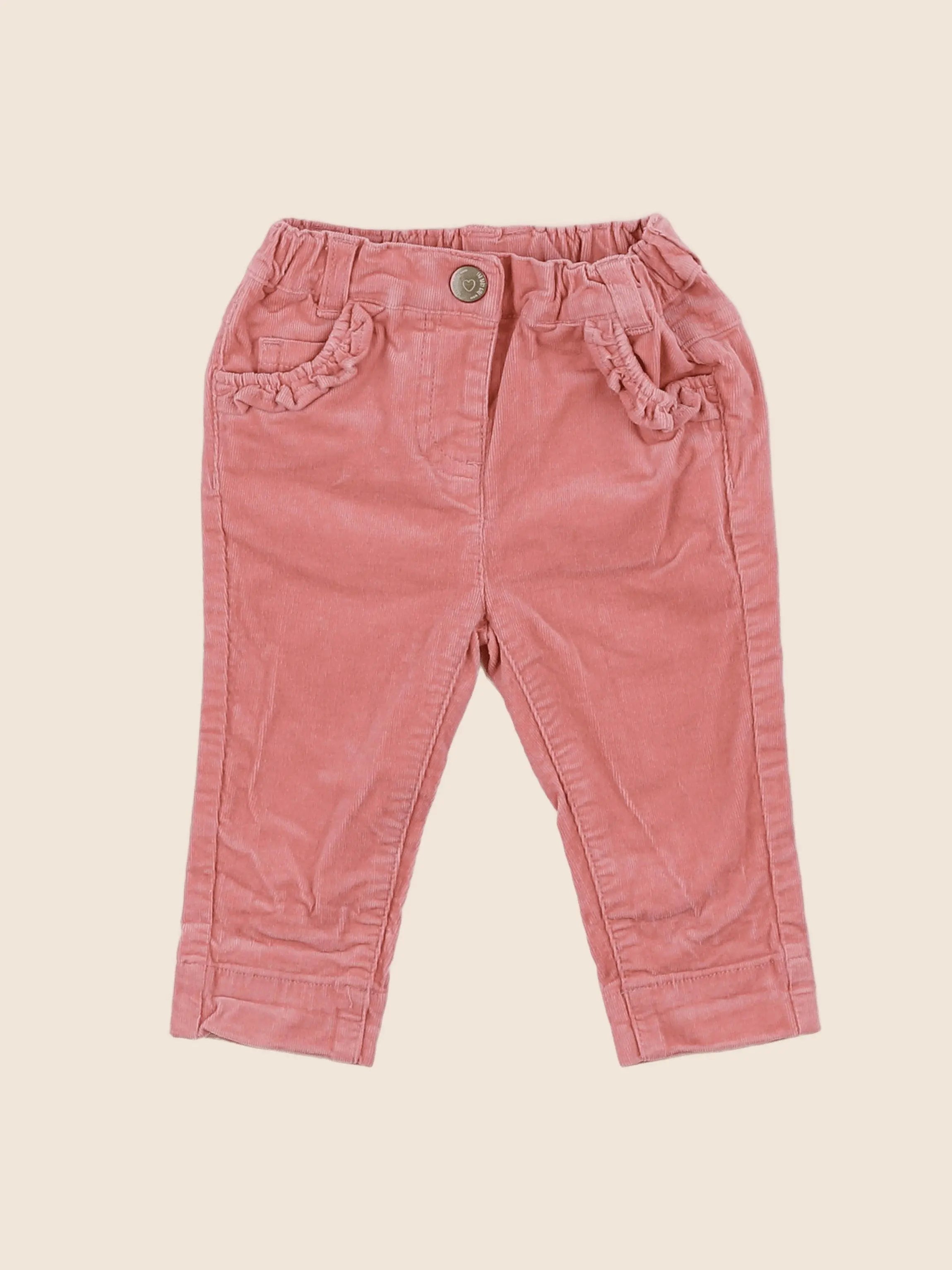Tape à l'oeil - pantalon rose - 3 mois
