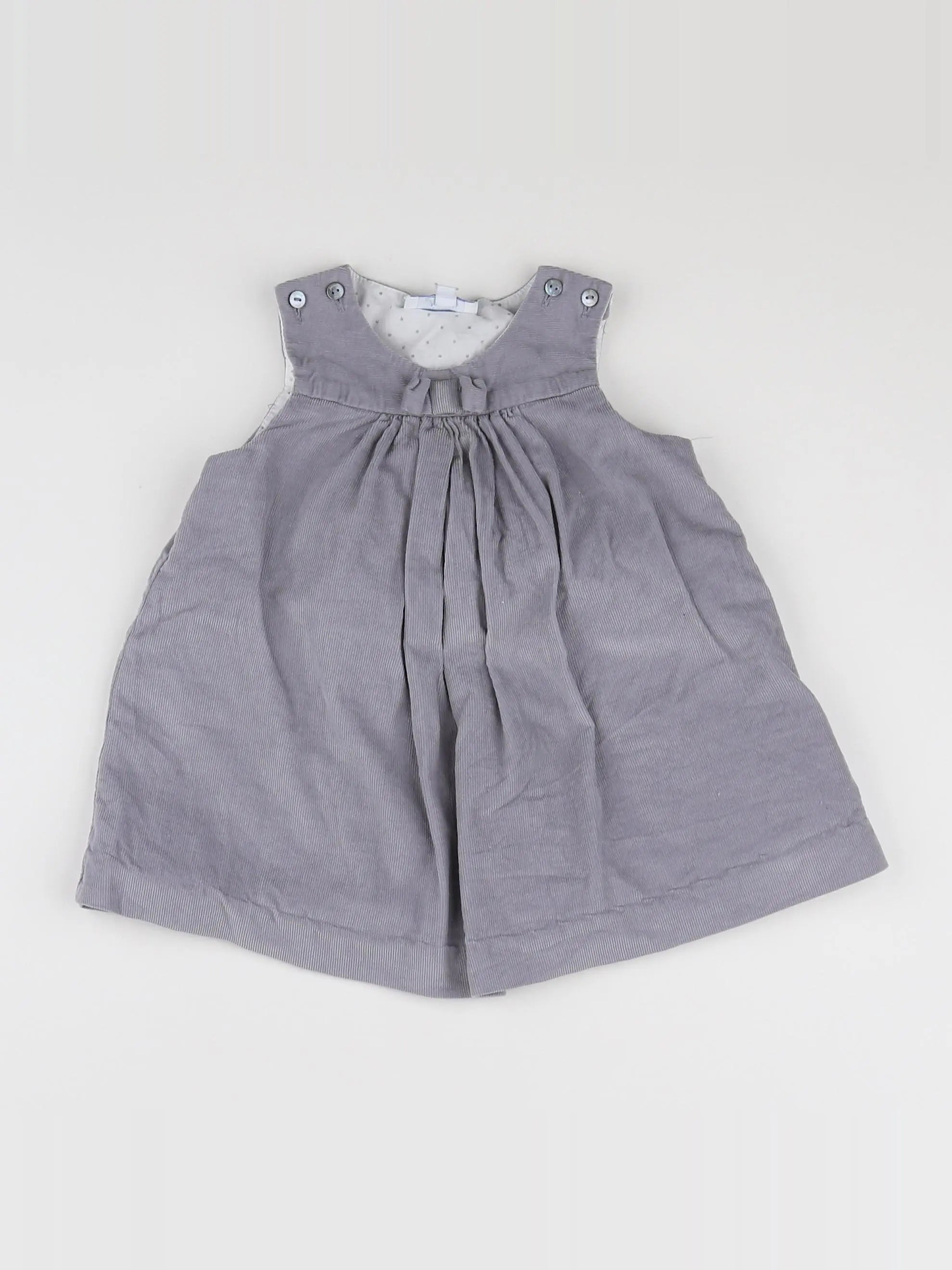 Jacadi - robe gris - 12 mois