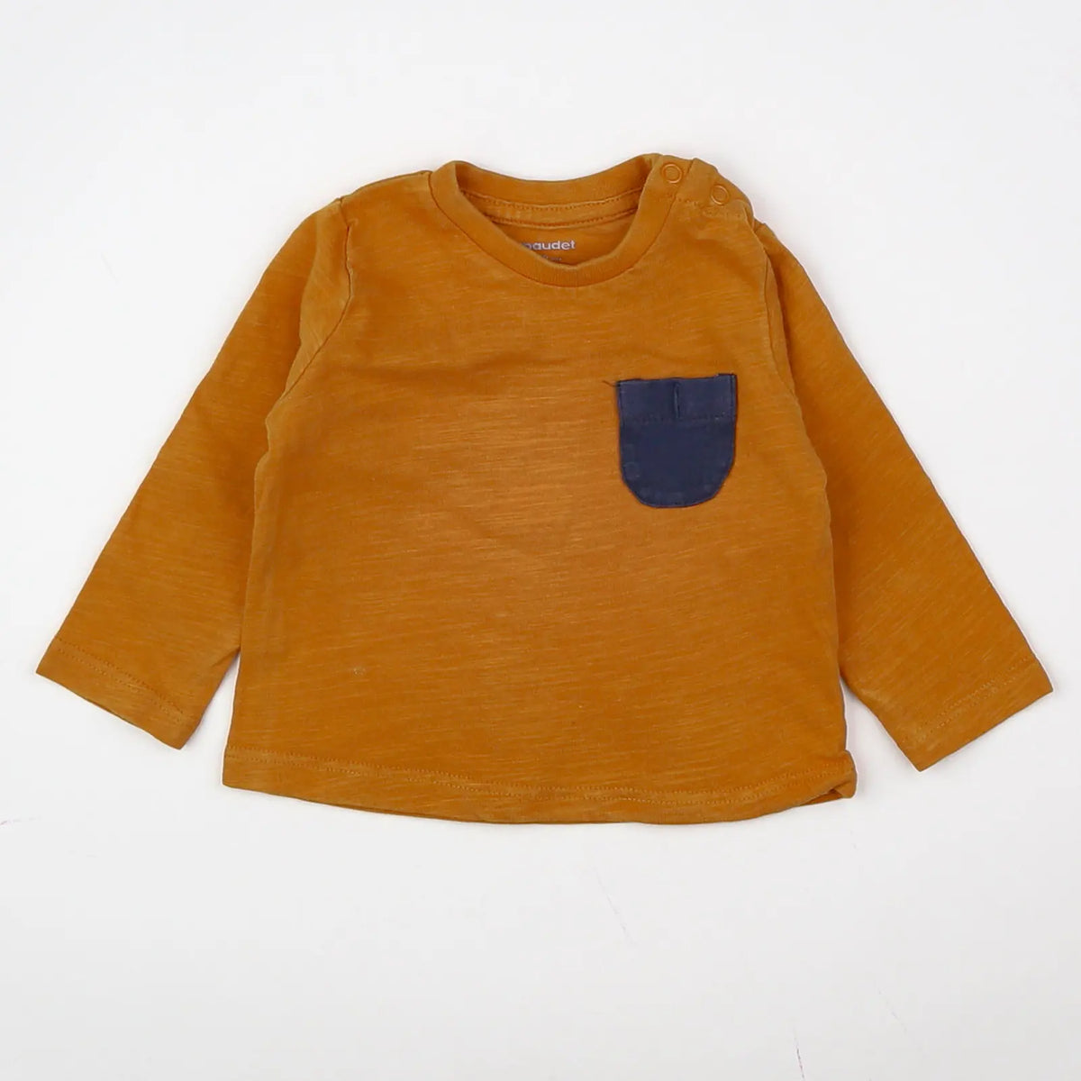 Vertbaudet - tee-shirt marron - 3 mois