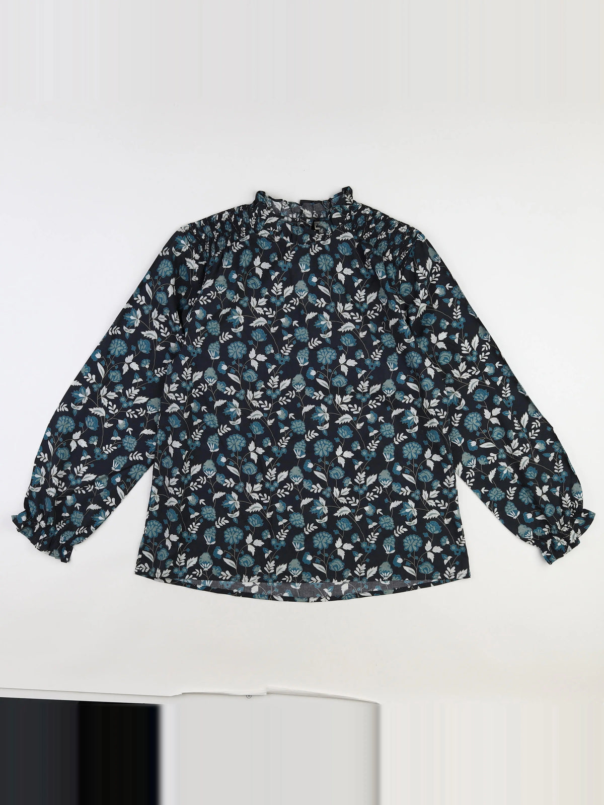 Bonton - blouse bleu, blanc (neuf) - 16 ans