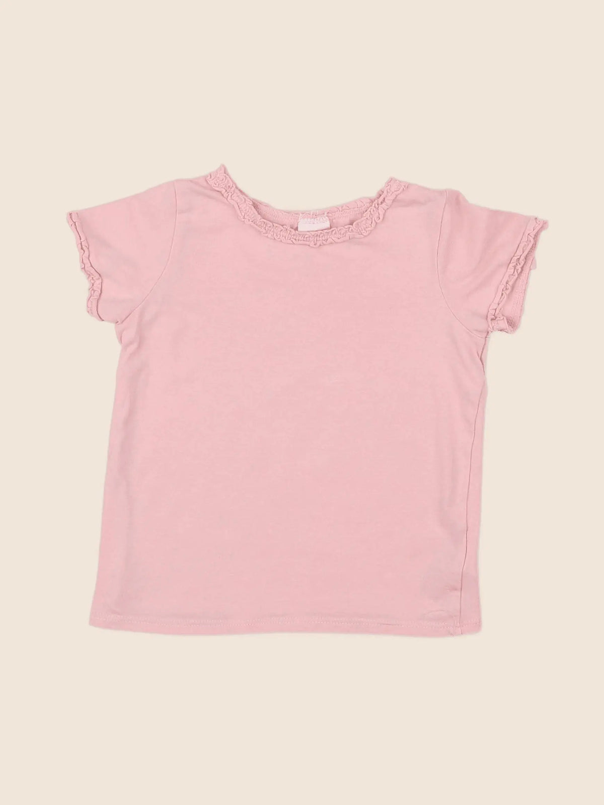 H&M - tee-shirt rose - 9/12 mois