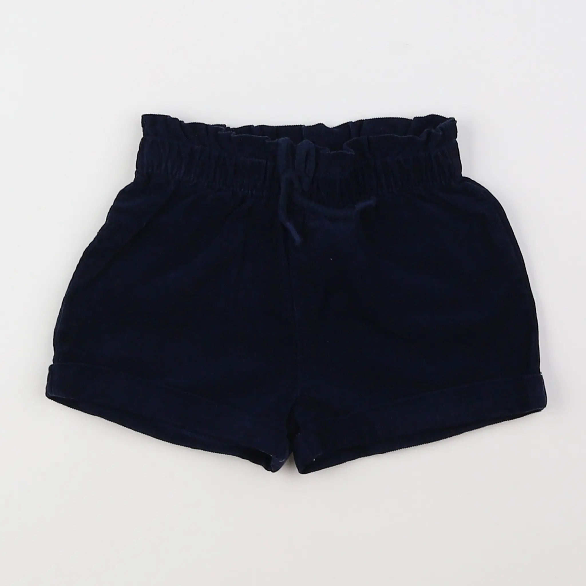 Vertbaudet - short bleu - 12 mois