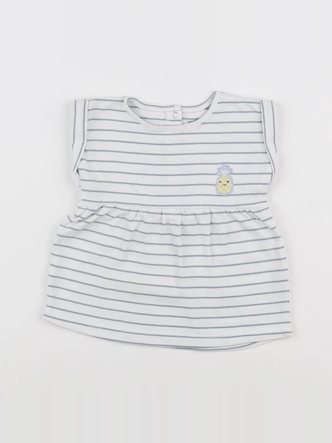Vertbaudet - robe blanc - 3 mois