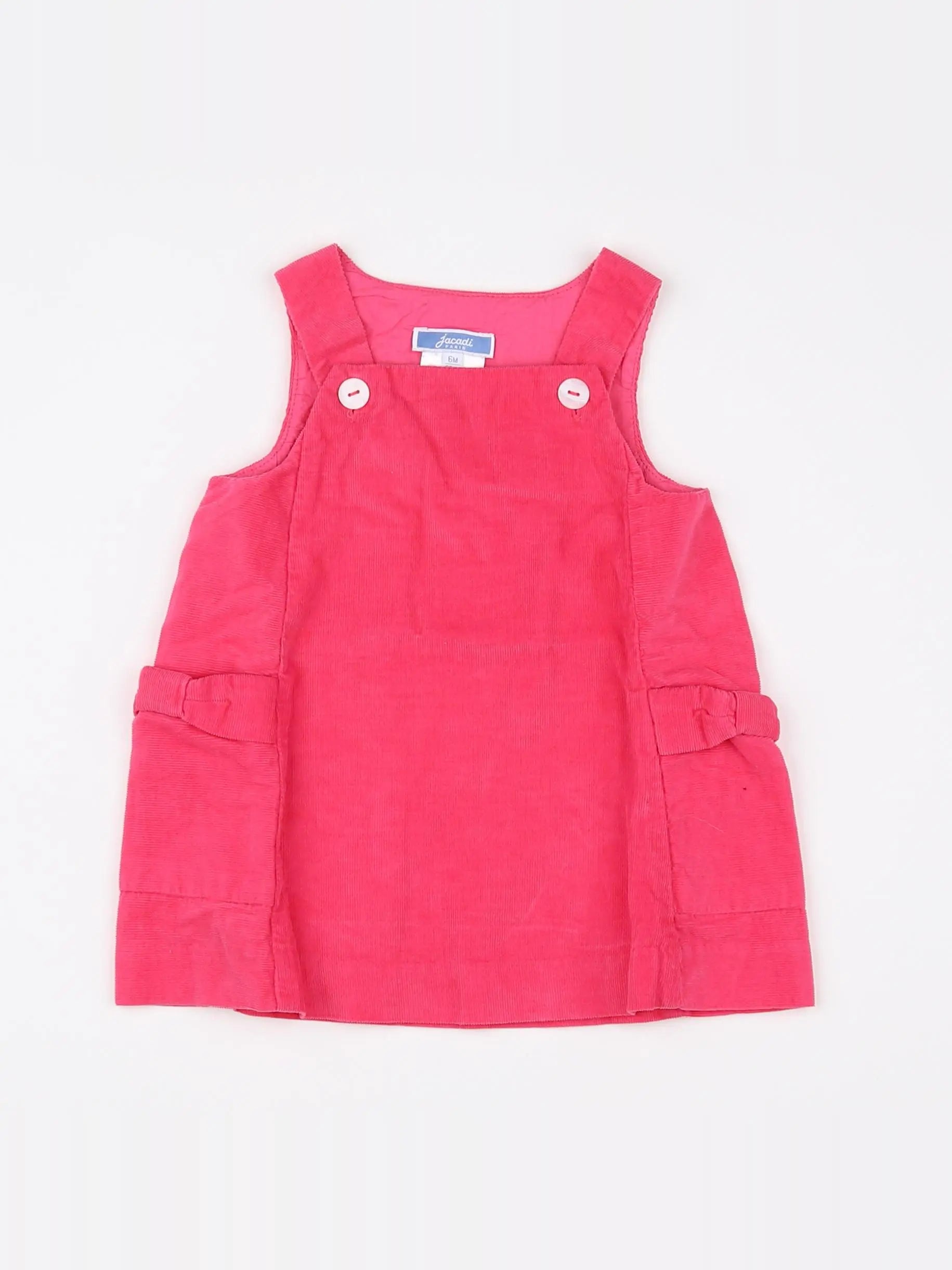 Jacadi - robe rose - 6 mois