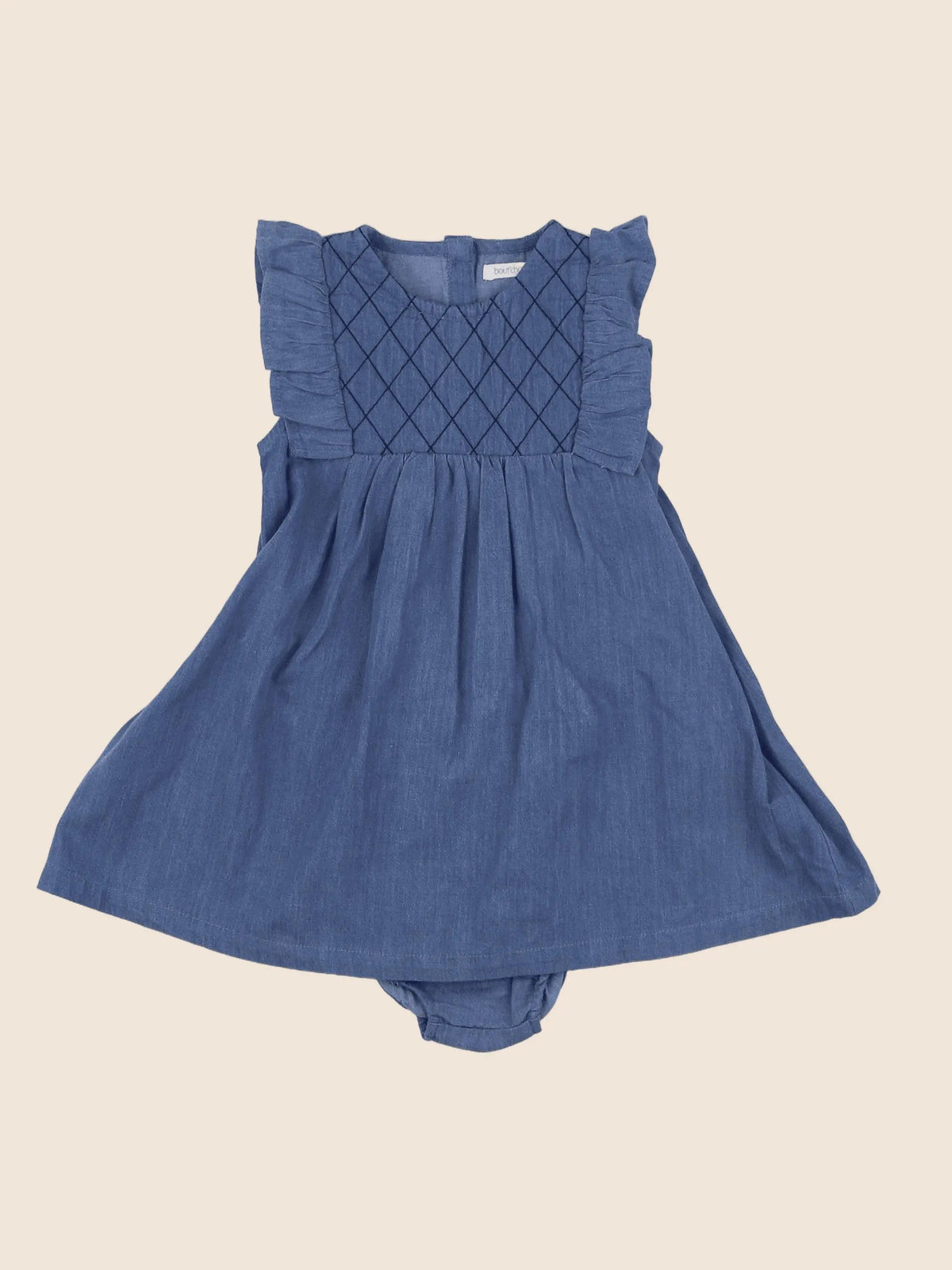 Boutchou - robe bleu - 6 mois