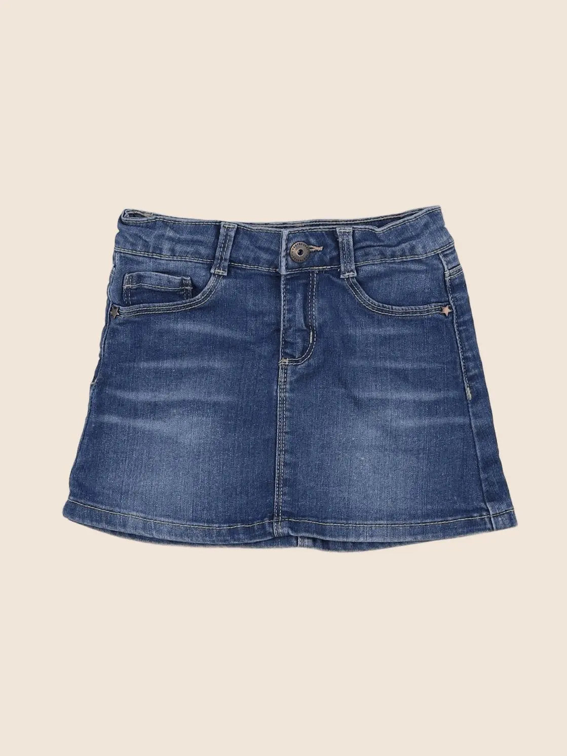 Vertbaudet - jupe bleu - 4 ans