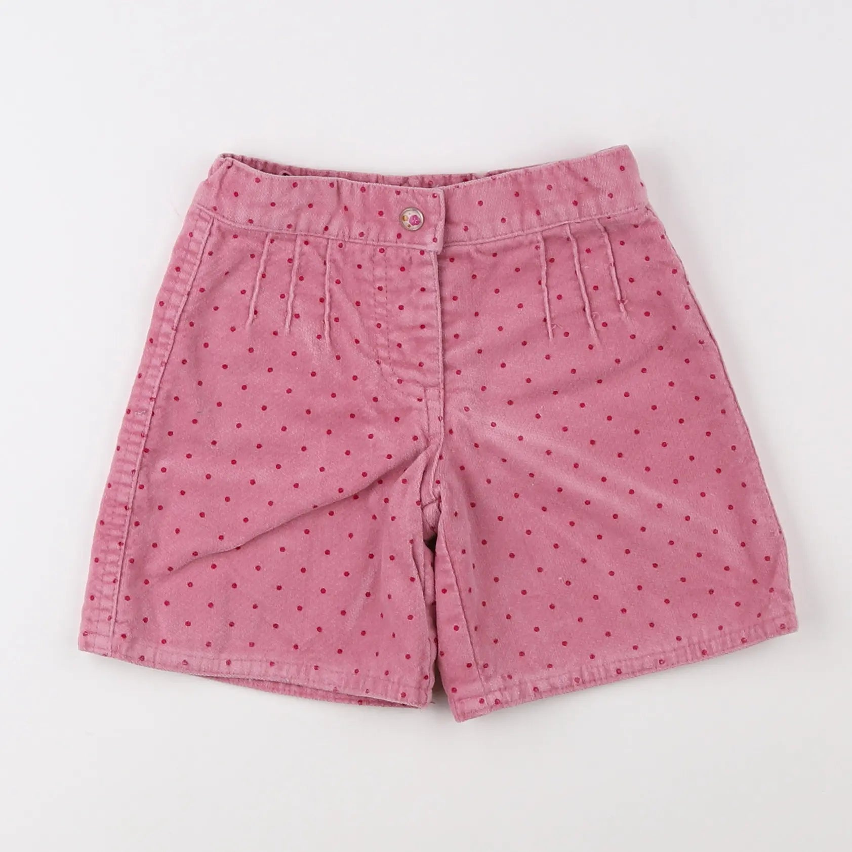 Vertbaudet - short rose - 12 mois