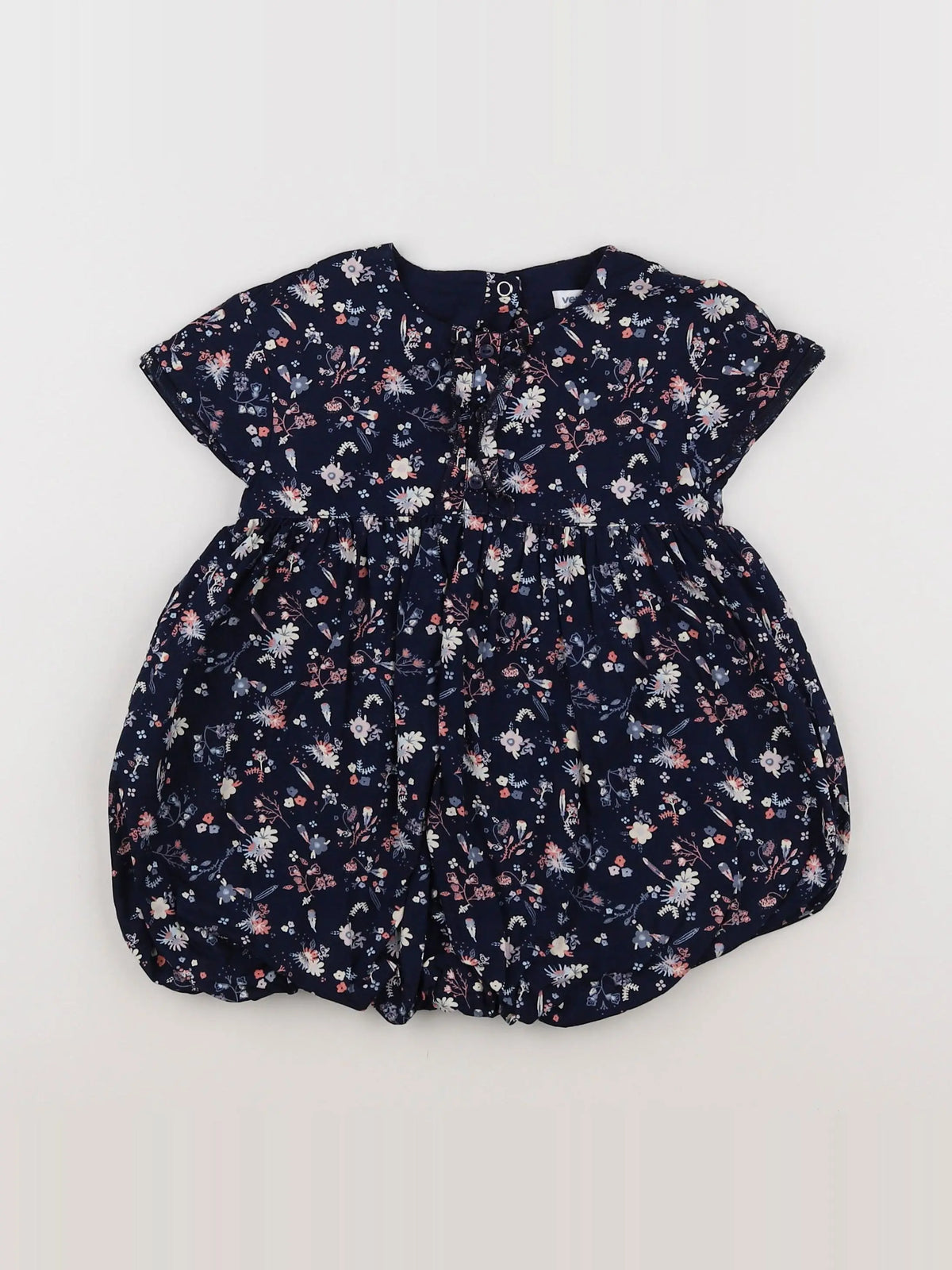 Vertbaudet - robe bleu - 2 ans