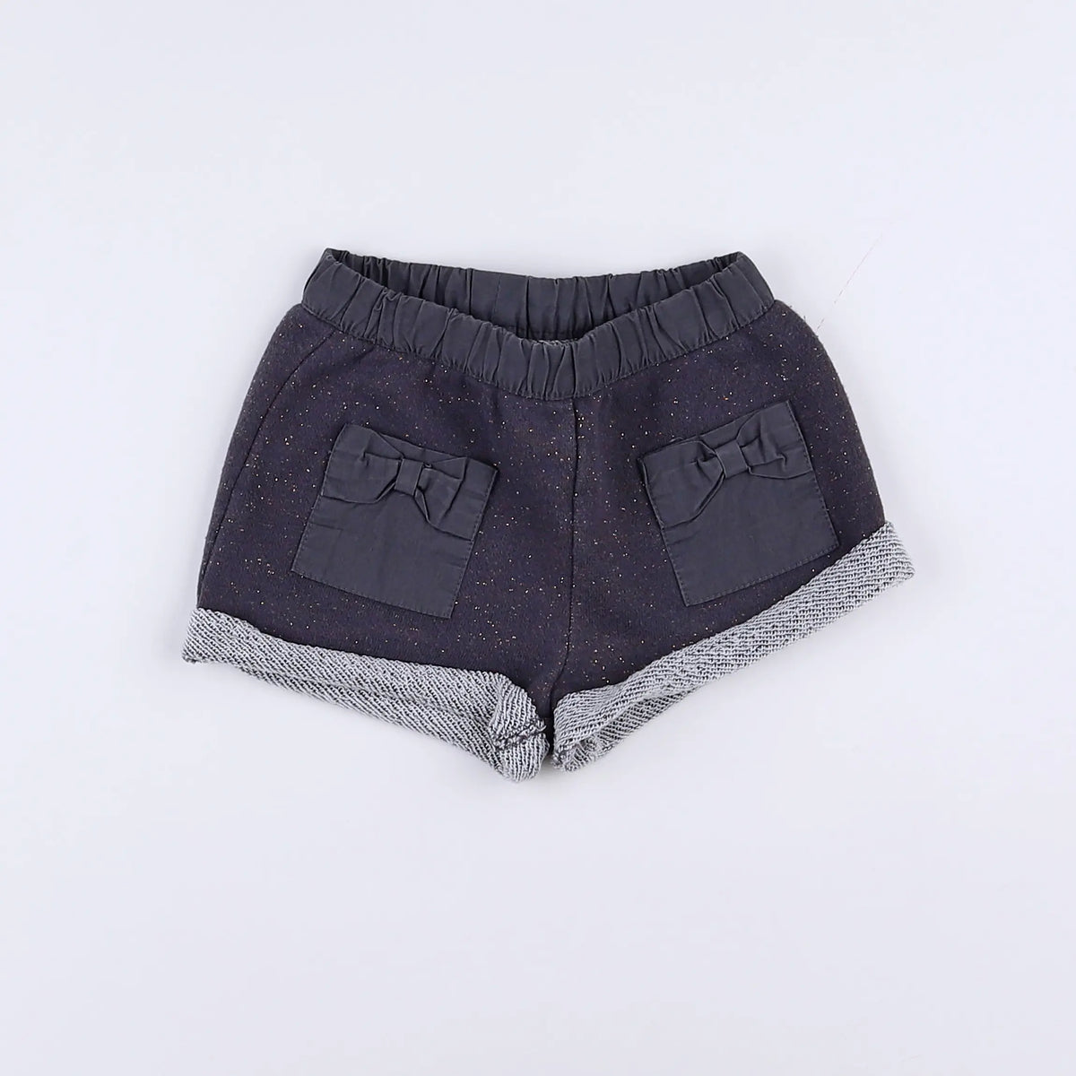 Vertbaudet - short gris - 18 mois
