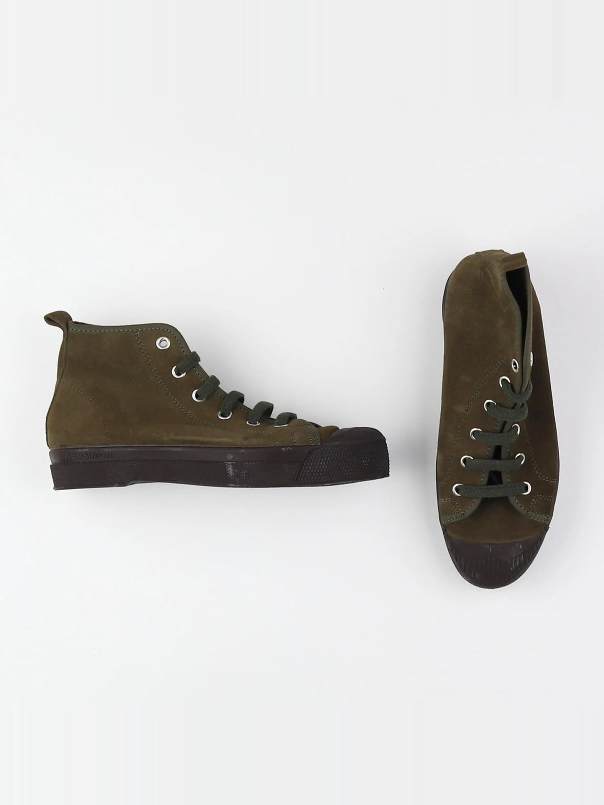 Bensimon - baskets vert kaki (neuf) - pointure 26