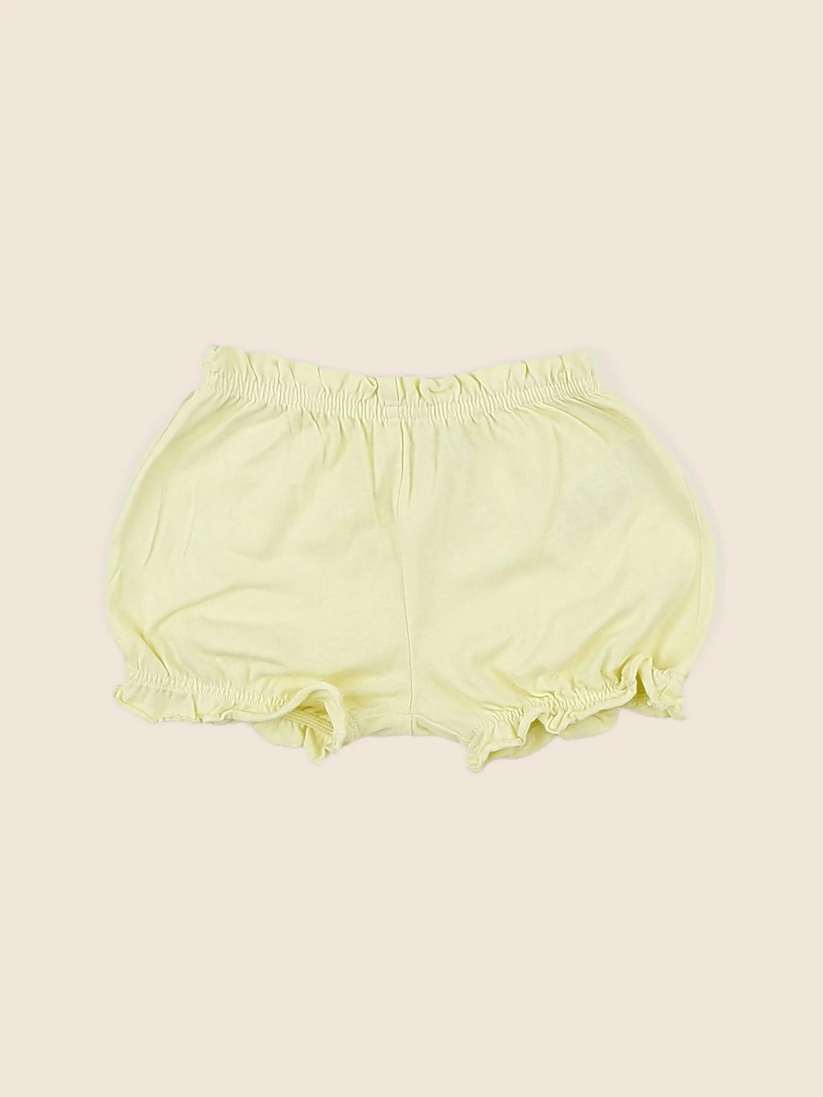 Vertbaudet - short jaune - 12 mois