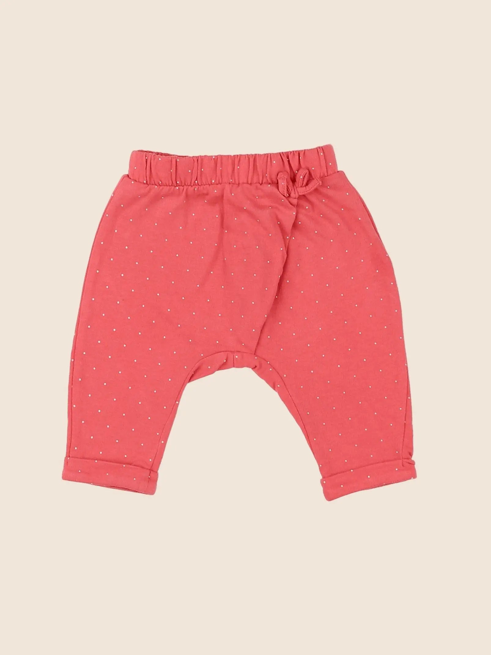 Vertbaudet - sarouel rose - 3 mois