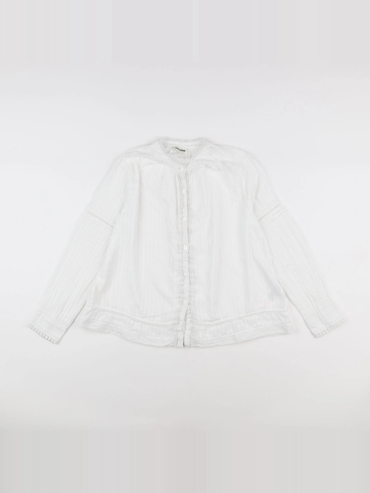 Zadig & Voltaire - blouse blanc - 10 ans