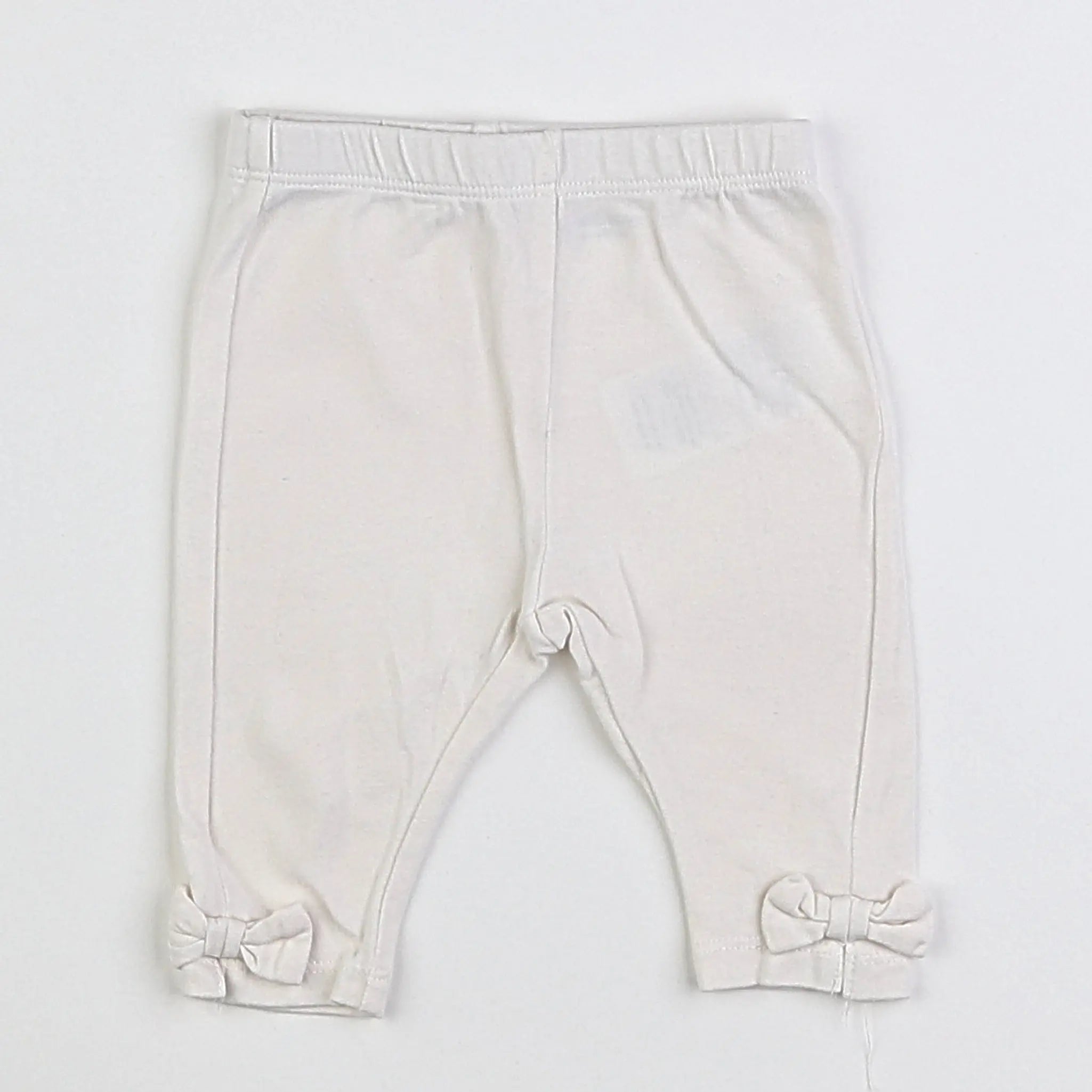 Vertbaudet - legging blanc - 3 mois