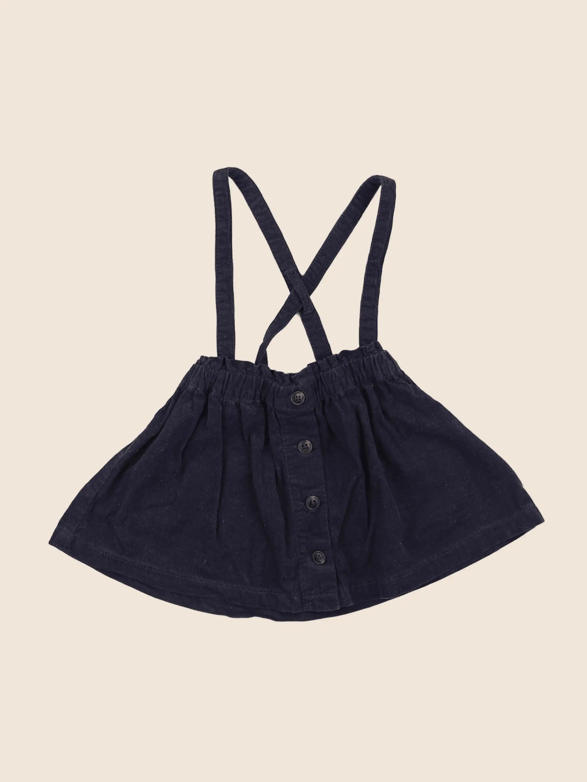 Vertbaudet - jupe bleu - 12 mois