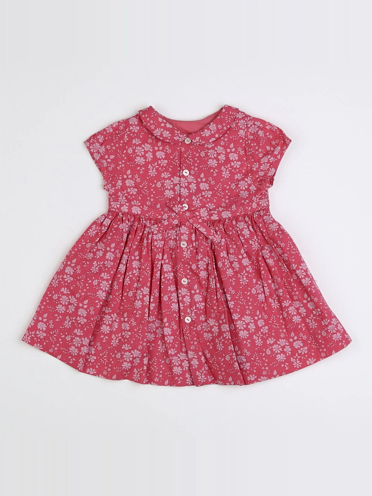 Jacadi - robe rose - 6 mois