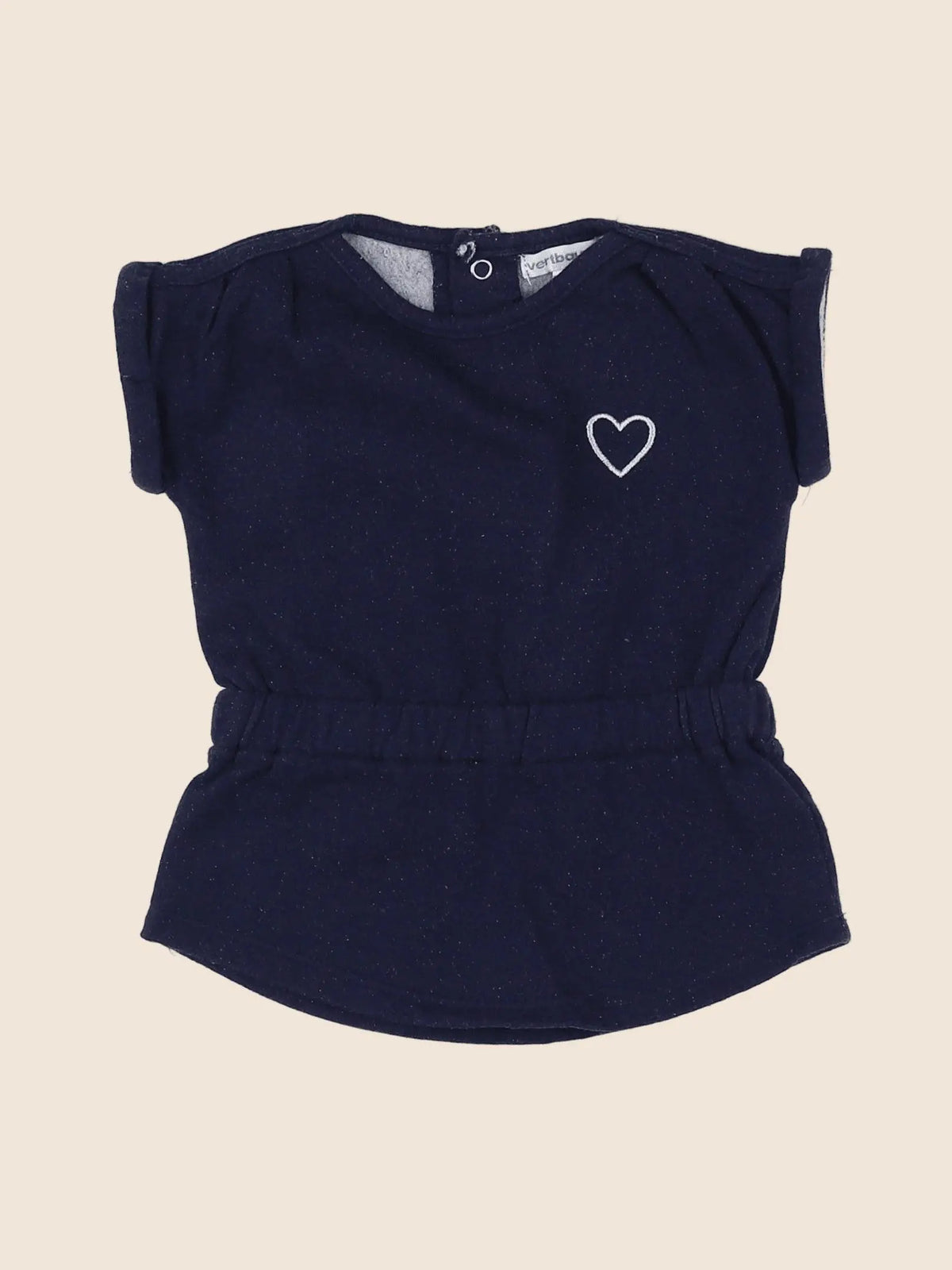 Vertbaudet - robe bleu - 9 mois