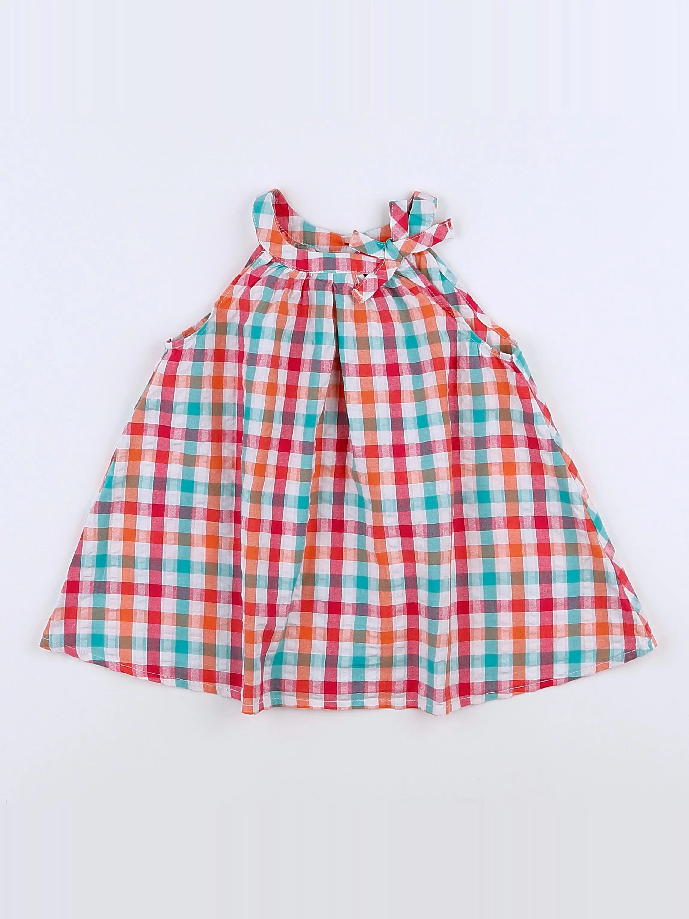 Natalys - robe multicolore - 6 mois