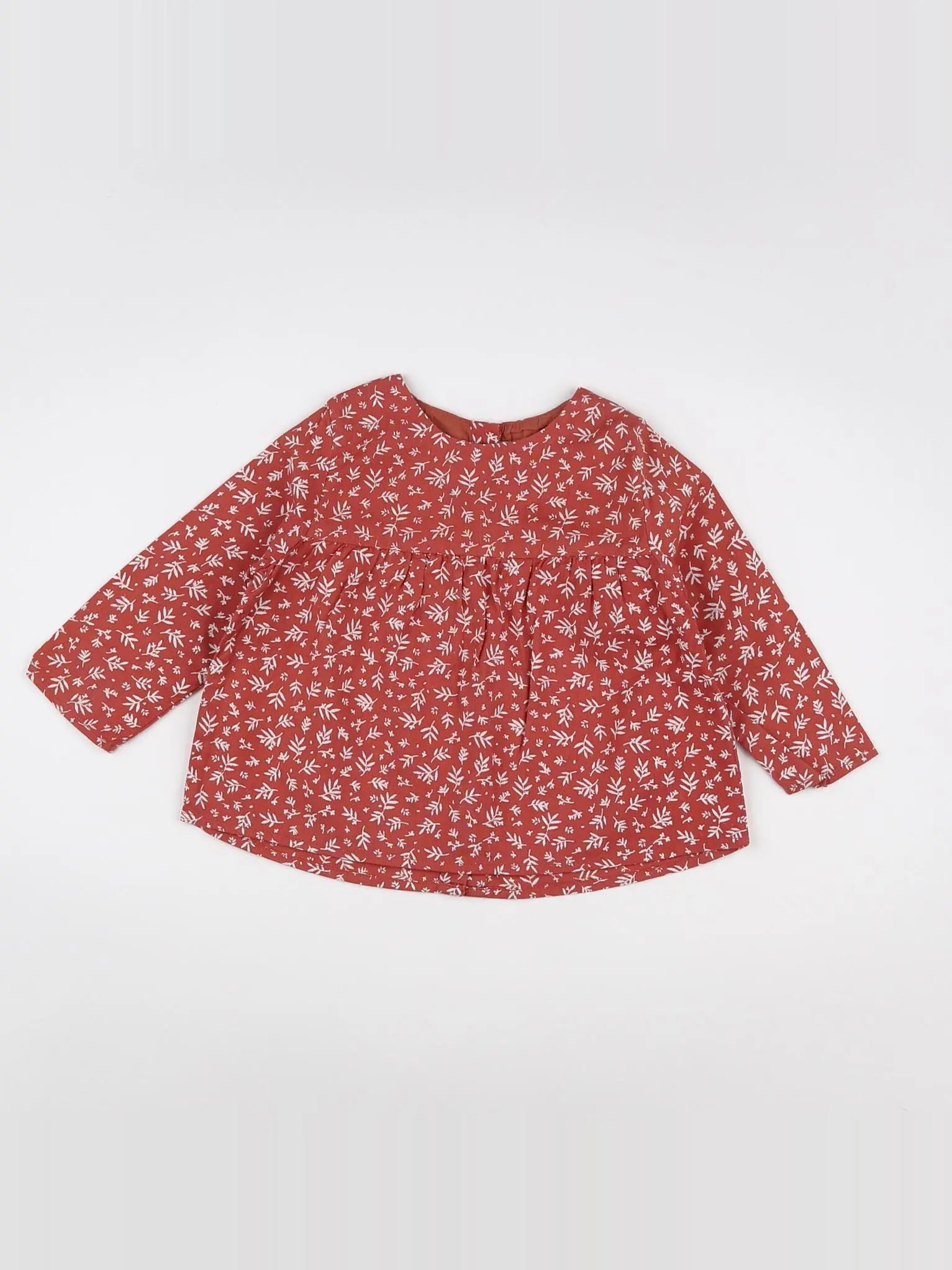 Natalys - blouse marron - 9 mois