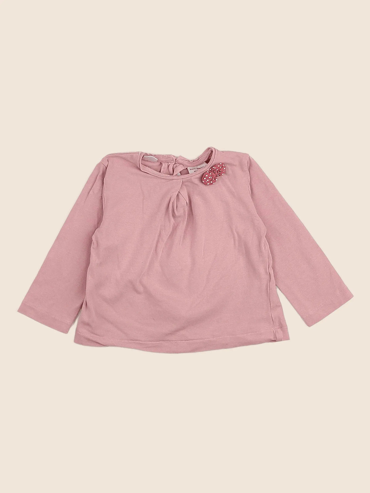 Zara - tee-shirt rose - 9/12 mois