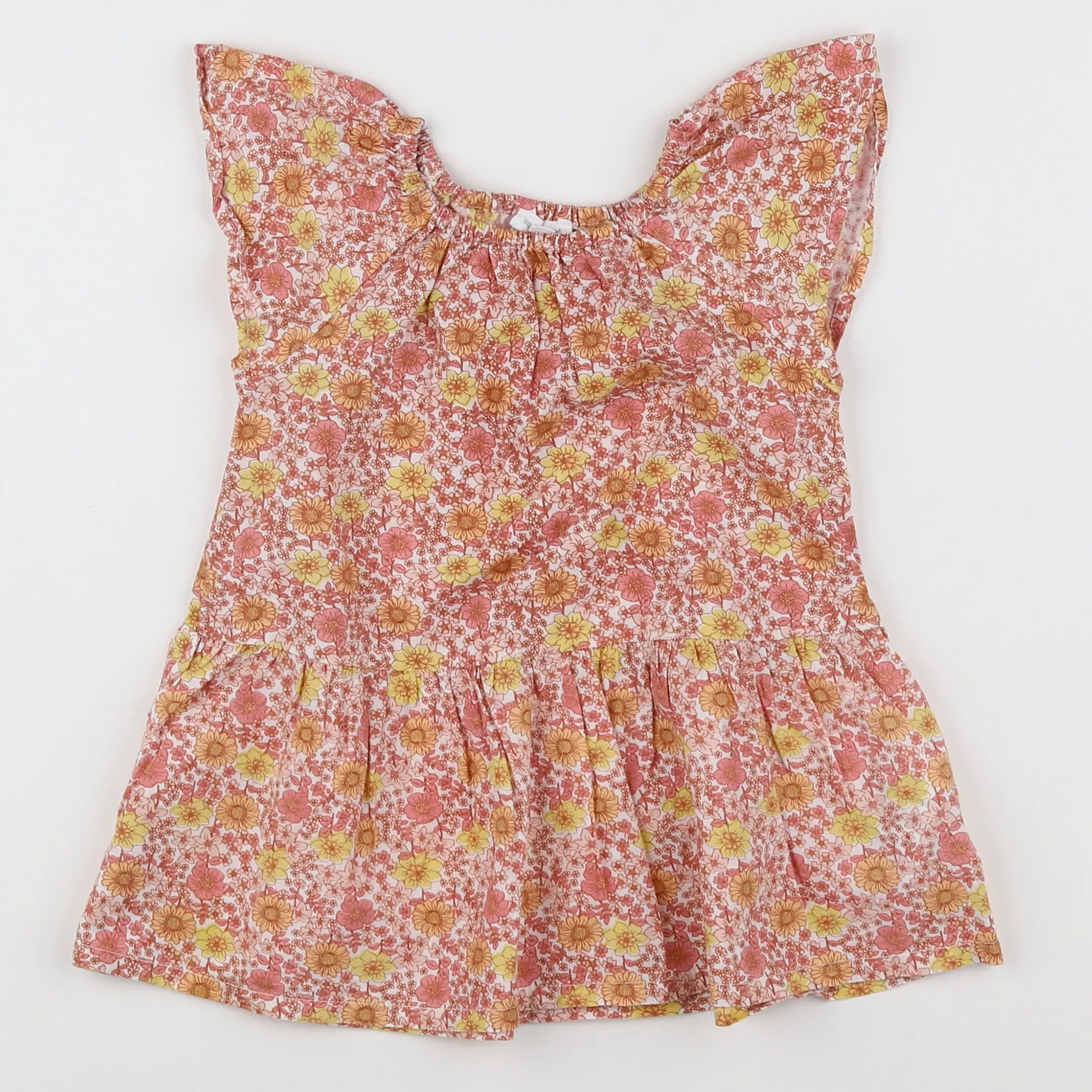 Vertbaudet - robe rose - 12 mois