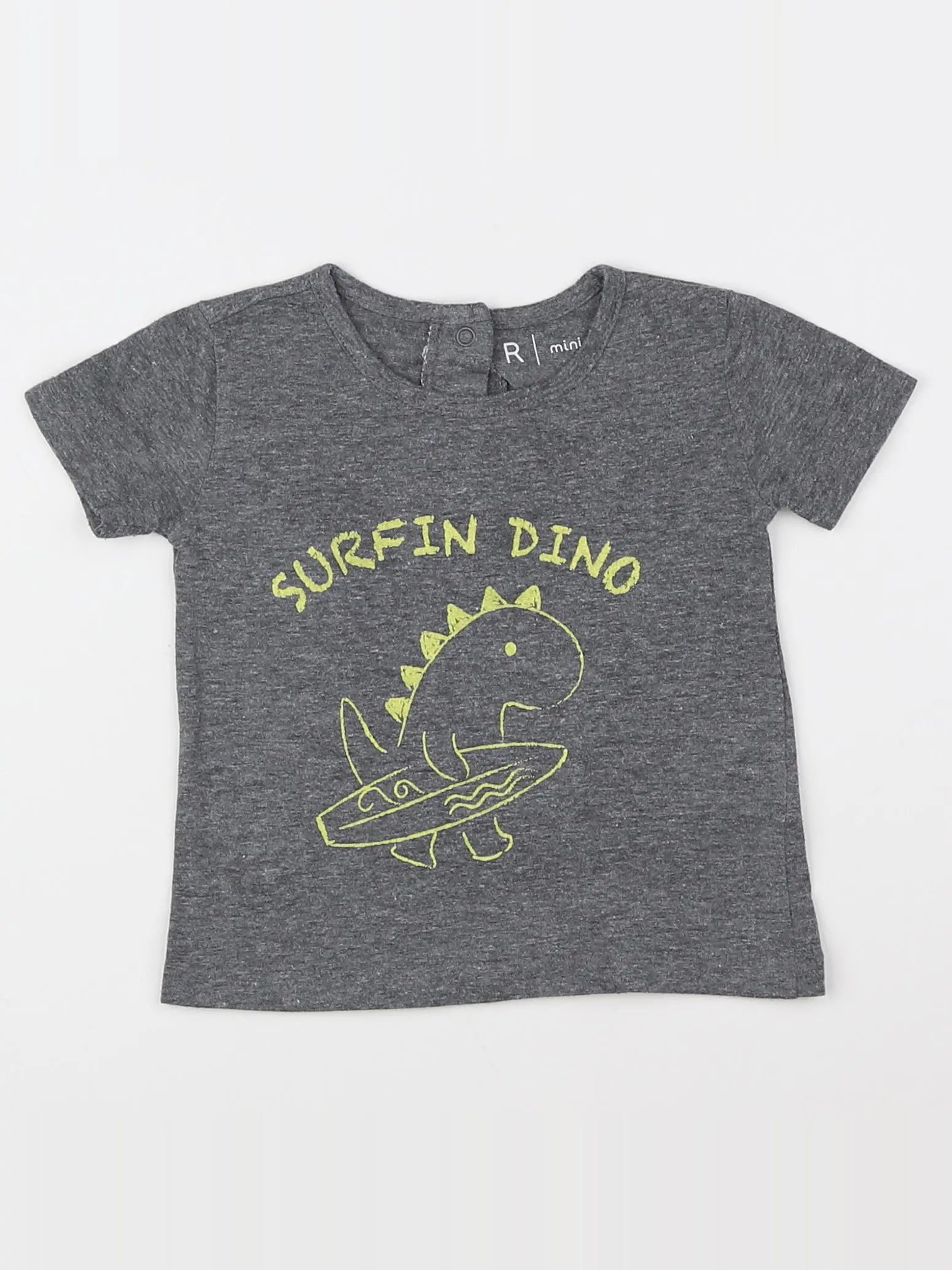La Redoute - tee-shirt gris - 6 mois