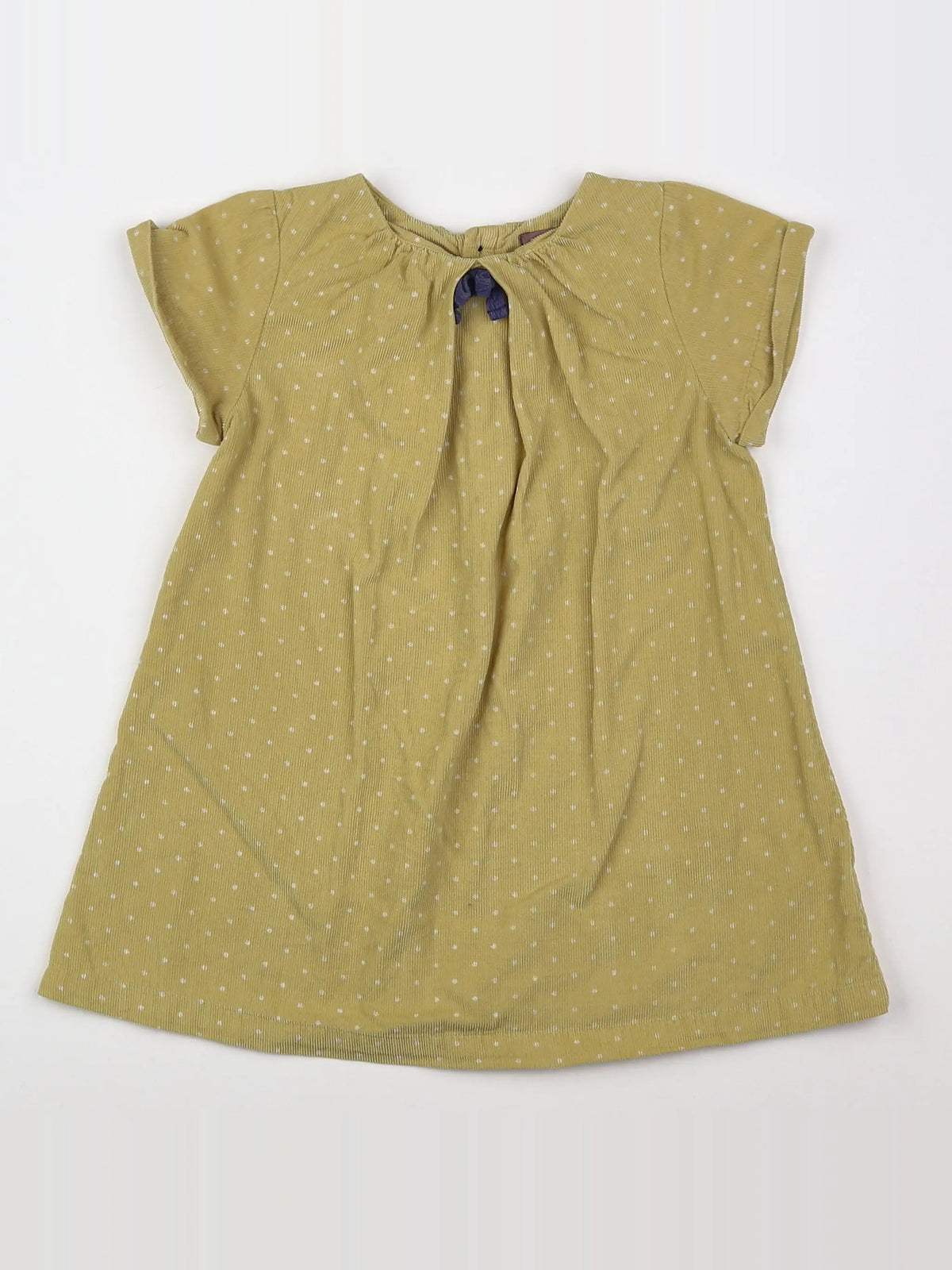 Boutchou - robe jaune, bleu - 18 mois