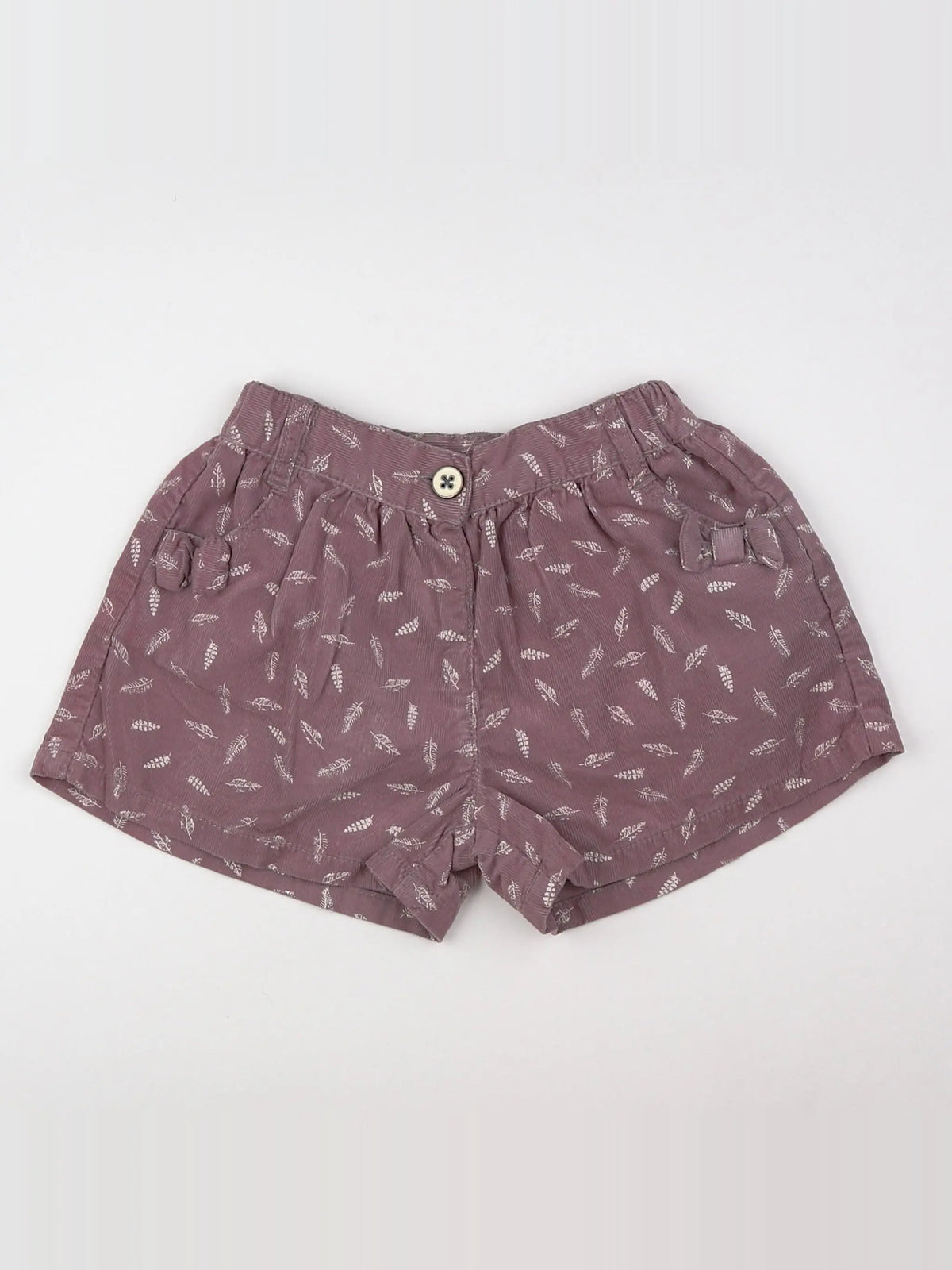 Tape à l'oeil - short violet - 12 mois