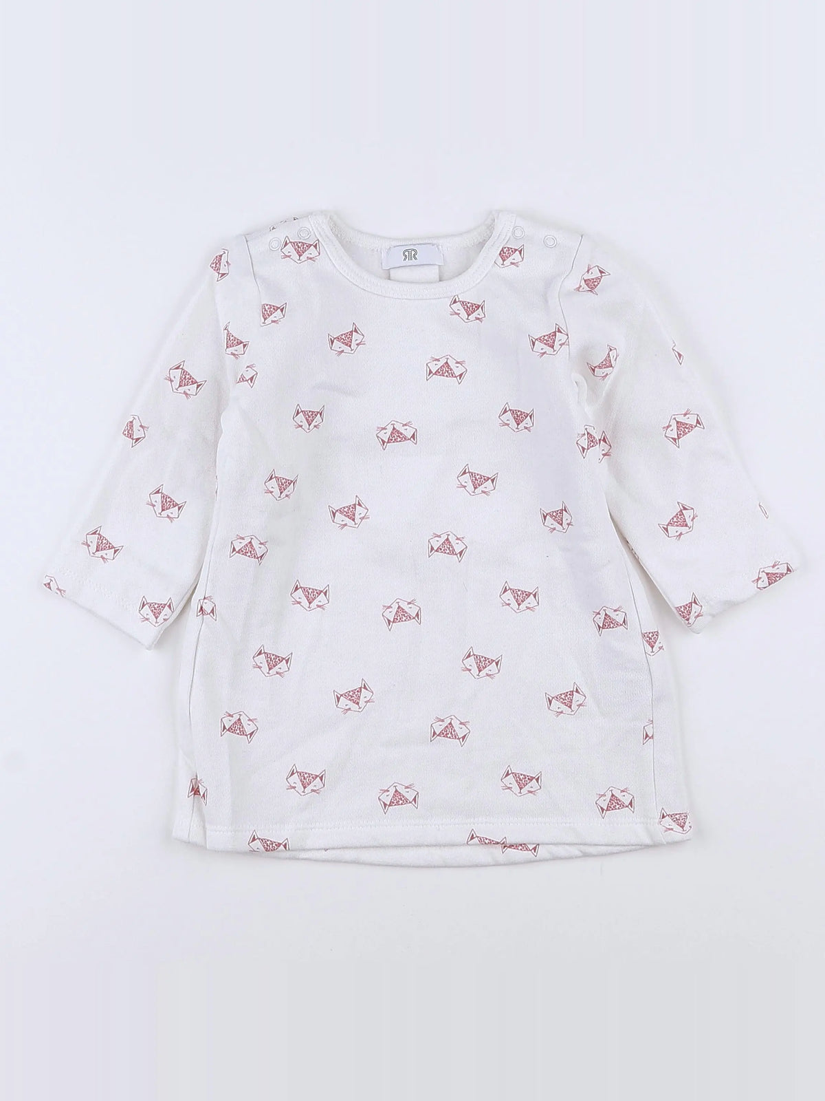 La Redoute - robe blanc - 12 mois