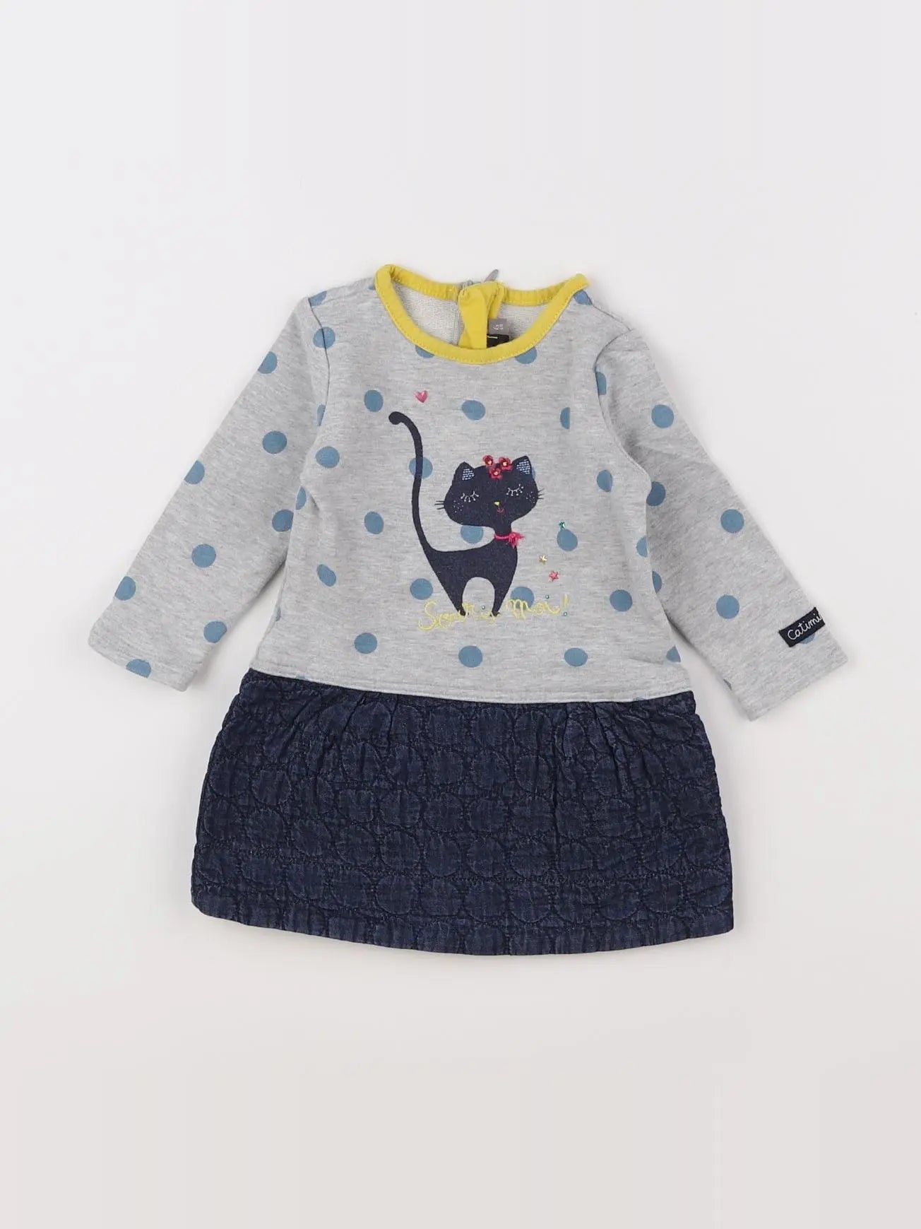 Catimini - robe multicolore - 6 mois