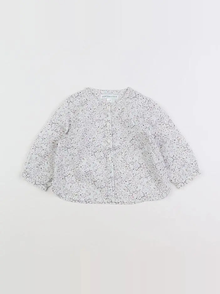 Vertbaudet - blouse blanc - 6 mois