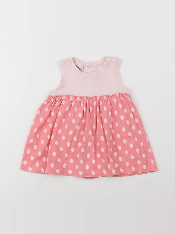 Vertbaudet - robe rose - 3 mois